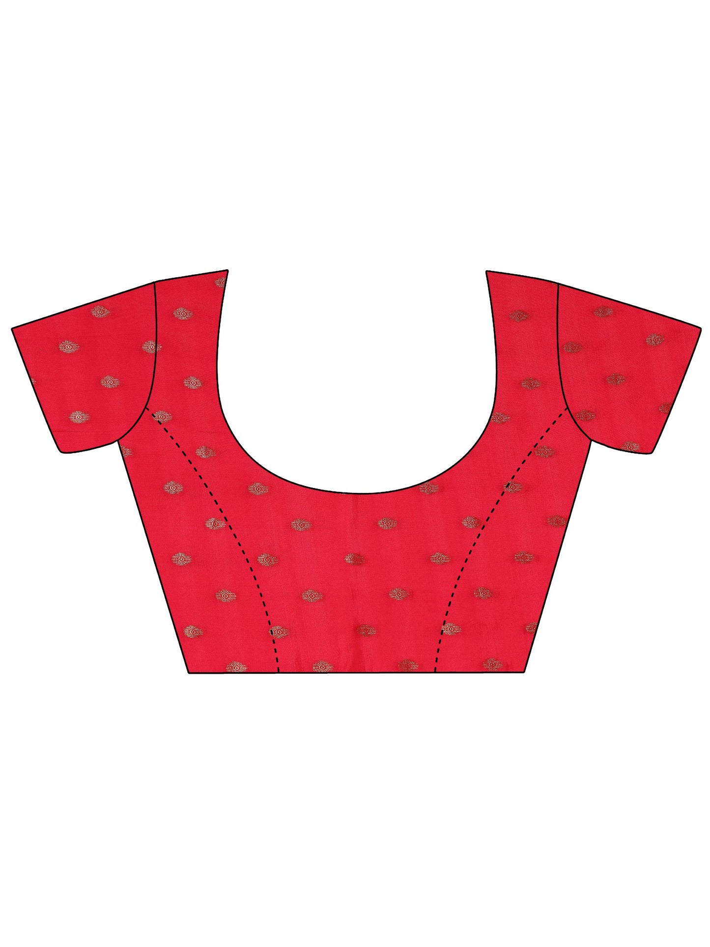 Black Woven Design Silk Blend Saree With Unstitched Blouse Piece