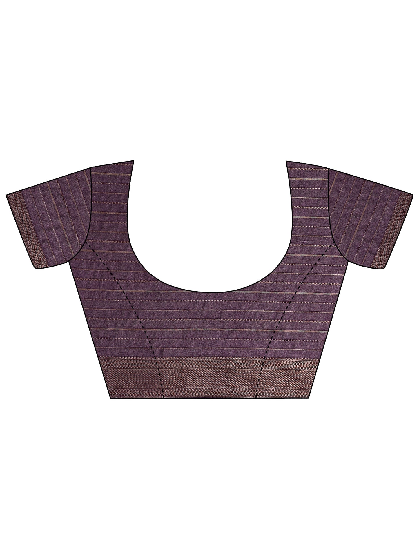 Multi Printed Silk Blend Saree With Unstitched Blouse Piece