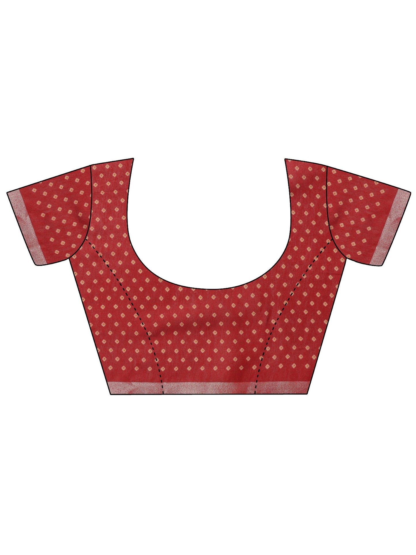 Mustard Solid Cotton Blend Saree With Unstitched Blouse Piece