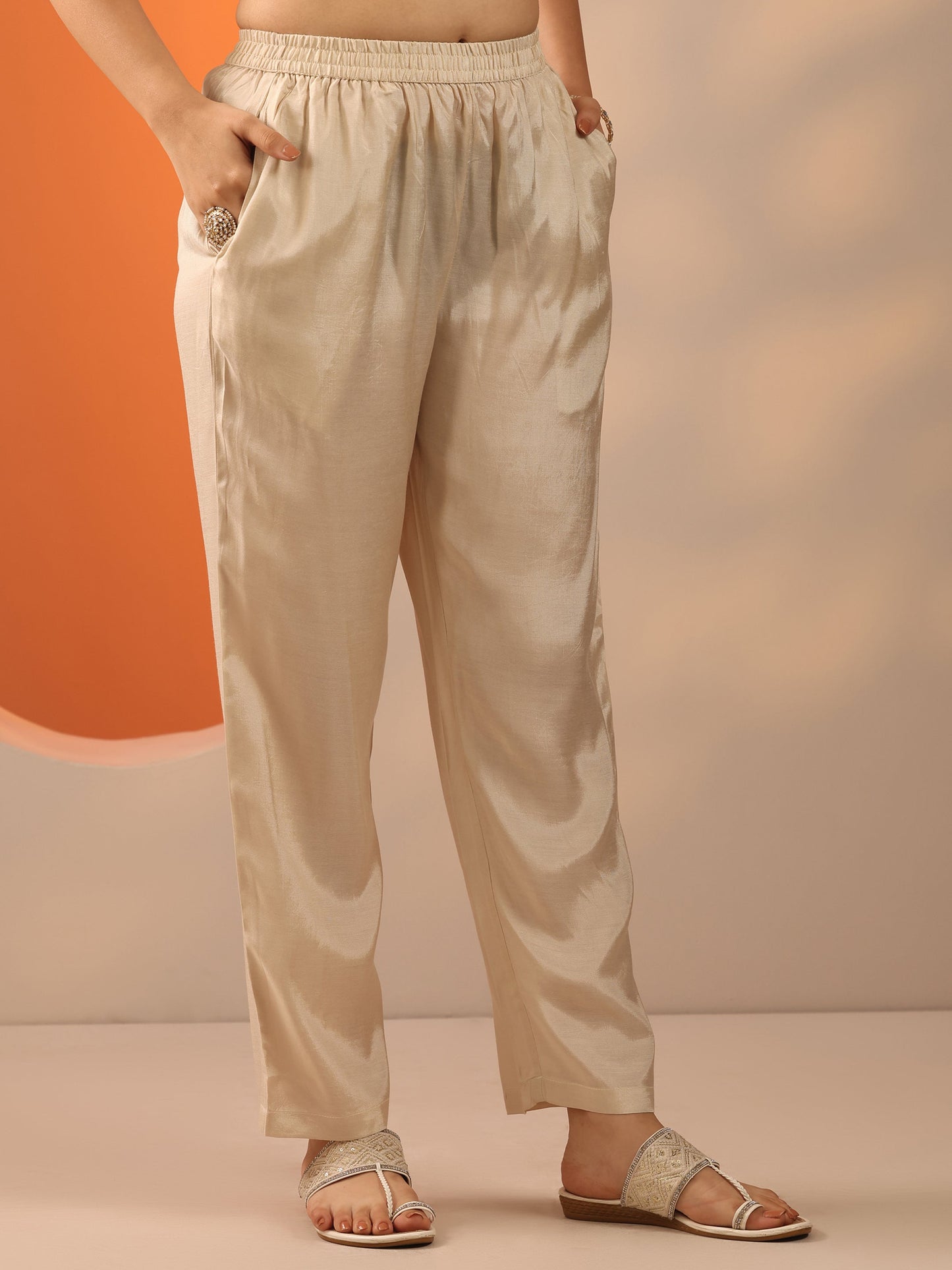 Off White Printed Muslin Straight Suit Set With Dupatta