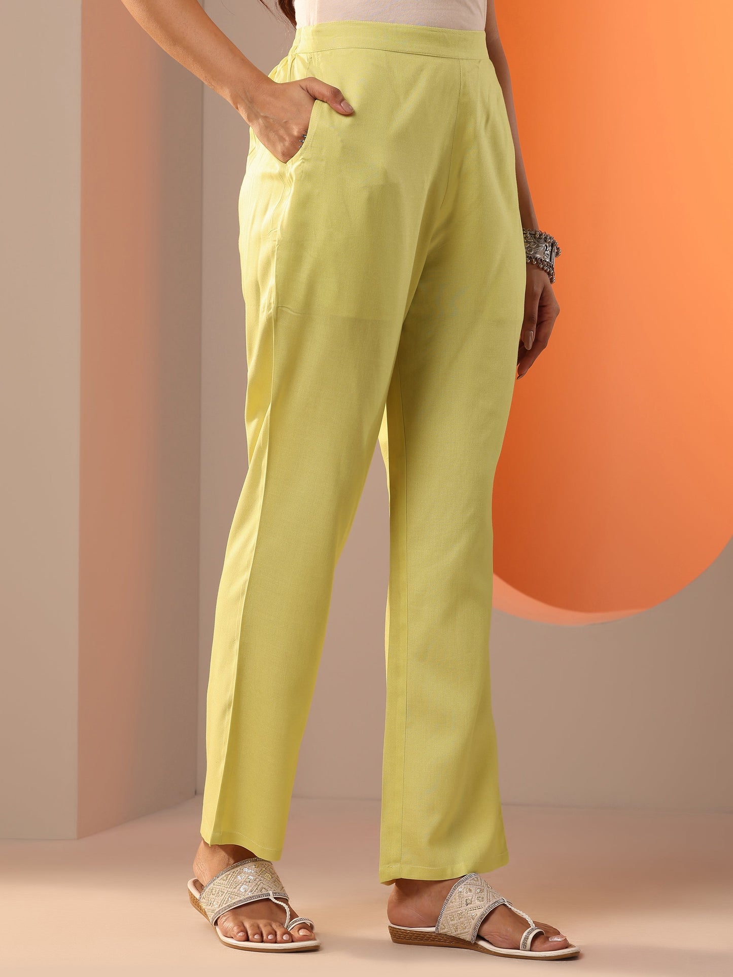 Green Embroidered Cotton Straight Suit Set With Dupatta