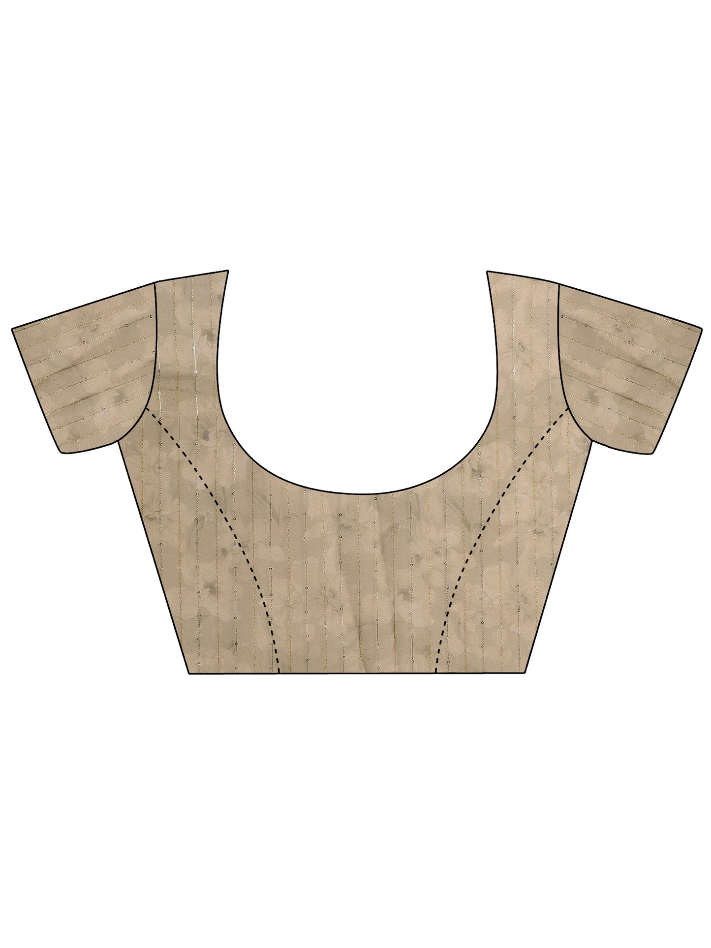 Yellow Embellished Nylon Sarees With Unstitched Blouse Piece