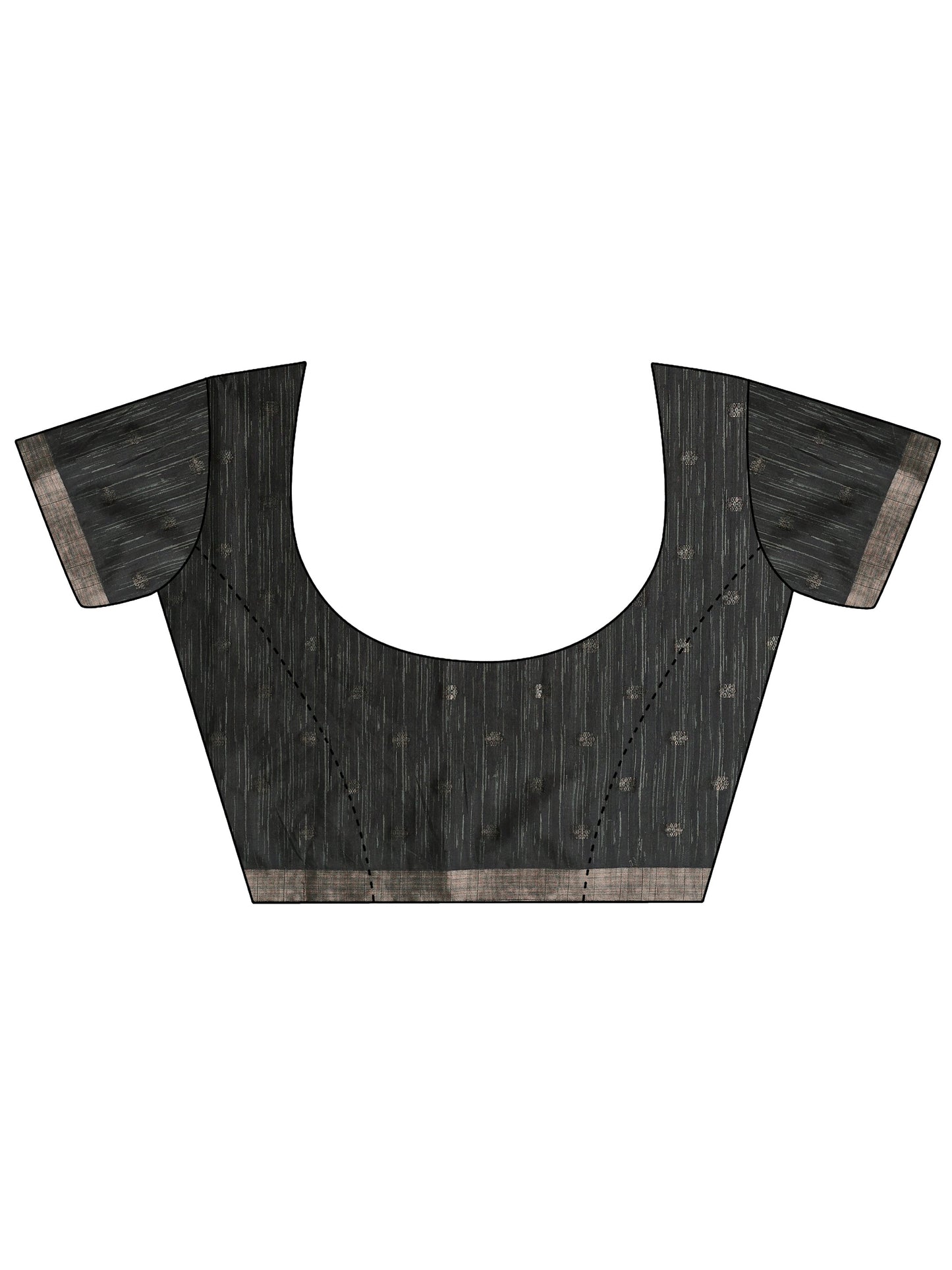 Beige Printed Silk Blend Sarees With Unstitched Blouse Piece