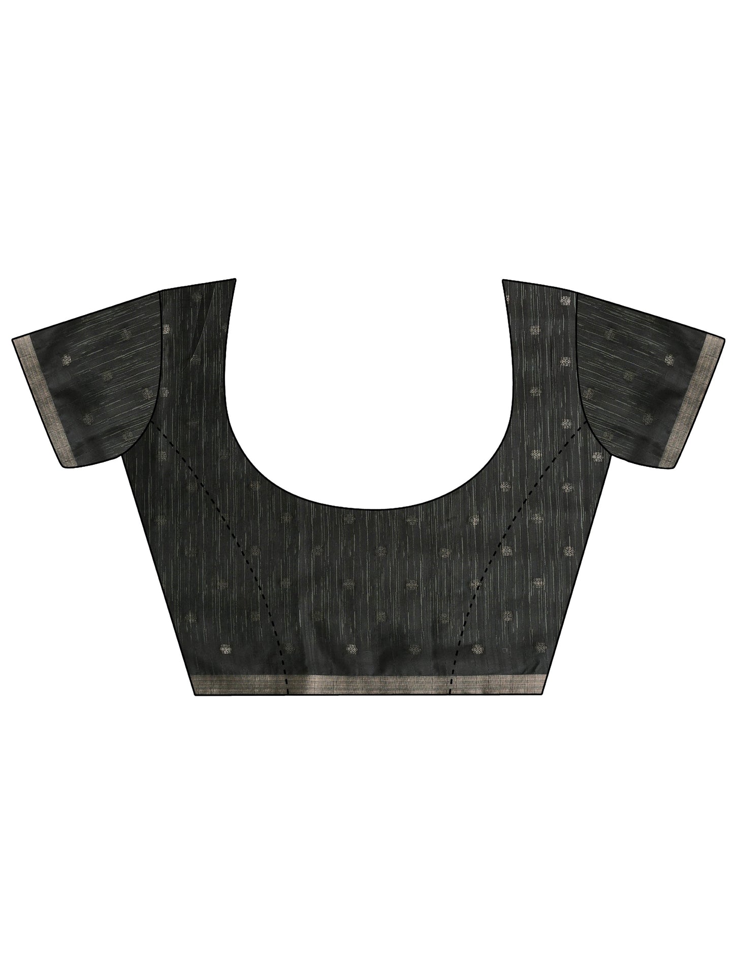 Beige Printed Silk Blend Sarees With Unstitched Blouse Piece