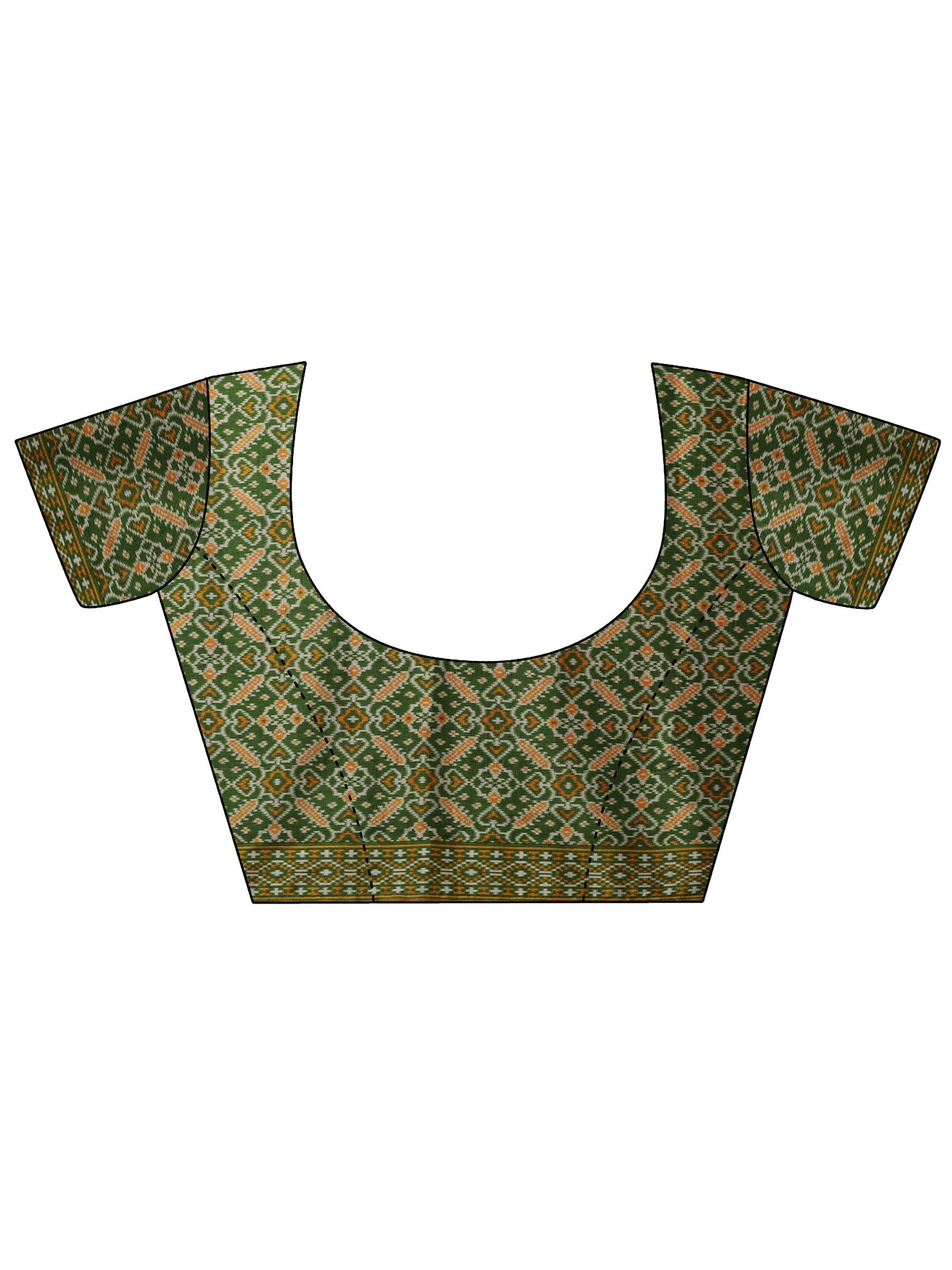 Pink Leheriya Printed Silk Blend Saree With Unstitched Blouse Piece