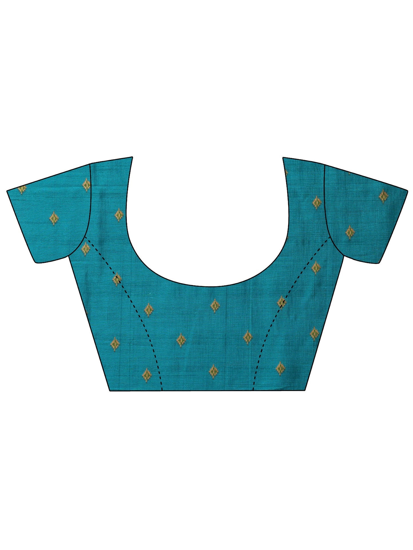 Green Leheriya Printed Silk Blend Saree With Unstitched Blouse Piece