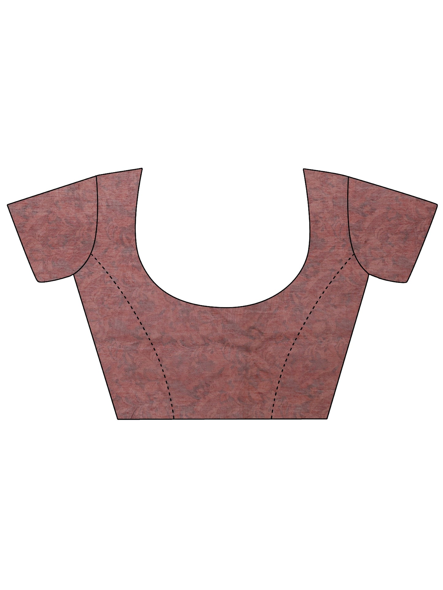 Multi Printed Silk Blend Saree With Unstitched Blouse Piece