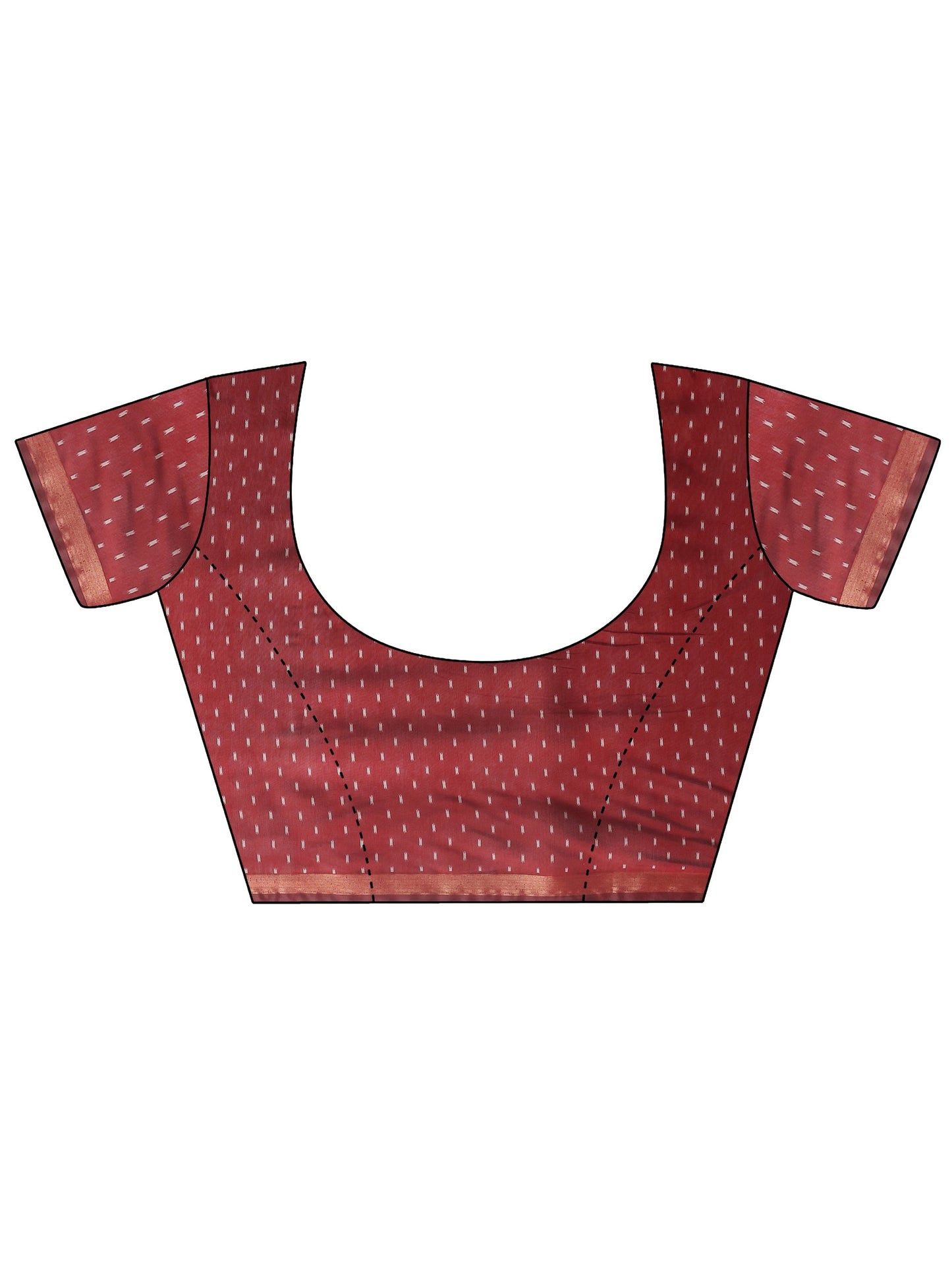 Grey Printed Silk Blend Saree With Unstitched Blouse Piece