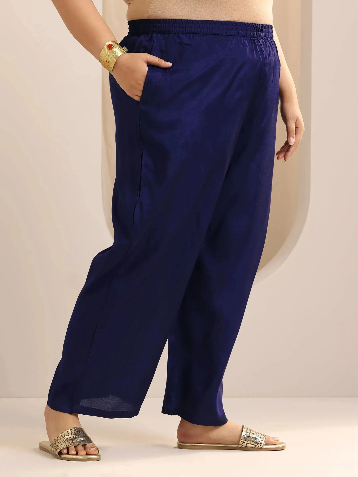 Plus Size Mutli Printed Organza Straight Suit Set With Dupatta