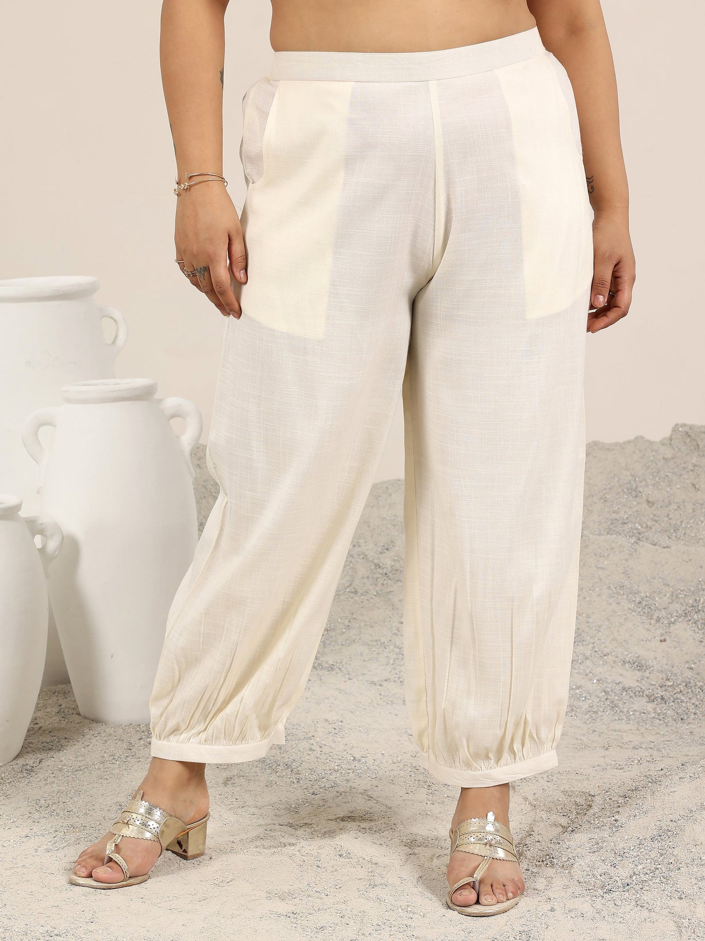 Plus Size Yellow Printed Cotton Blend Straight Suit Set With Dupatta