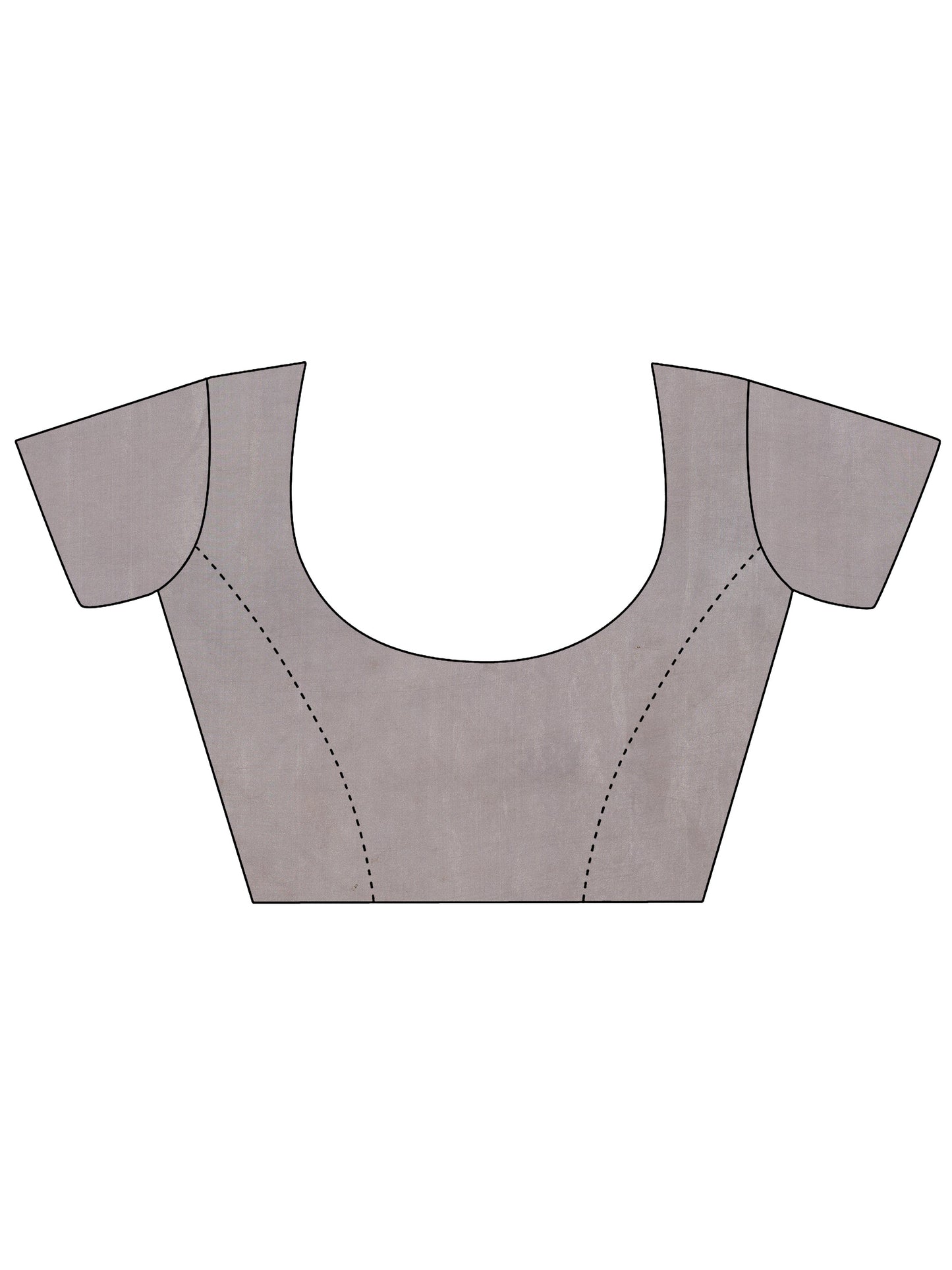 Black Printed Silk Blend Saree With Unstitched Blouse Piece