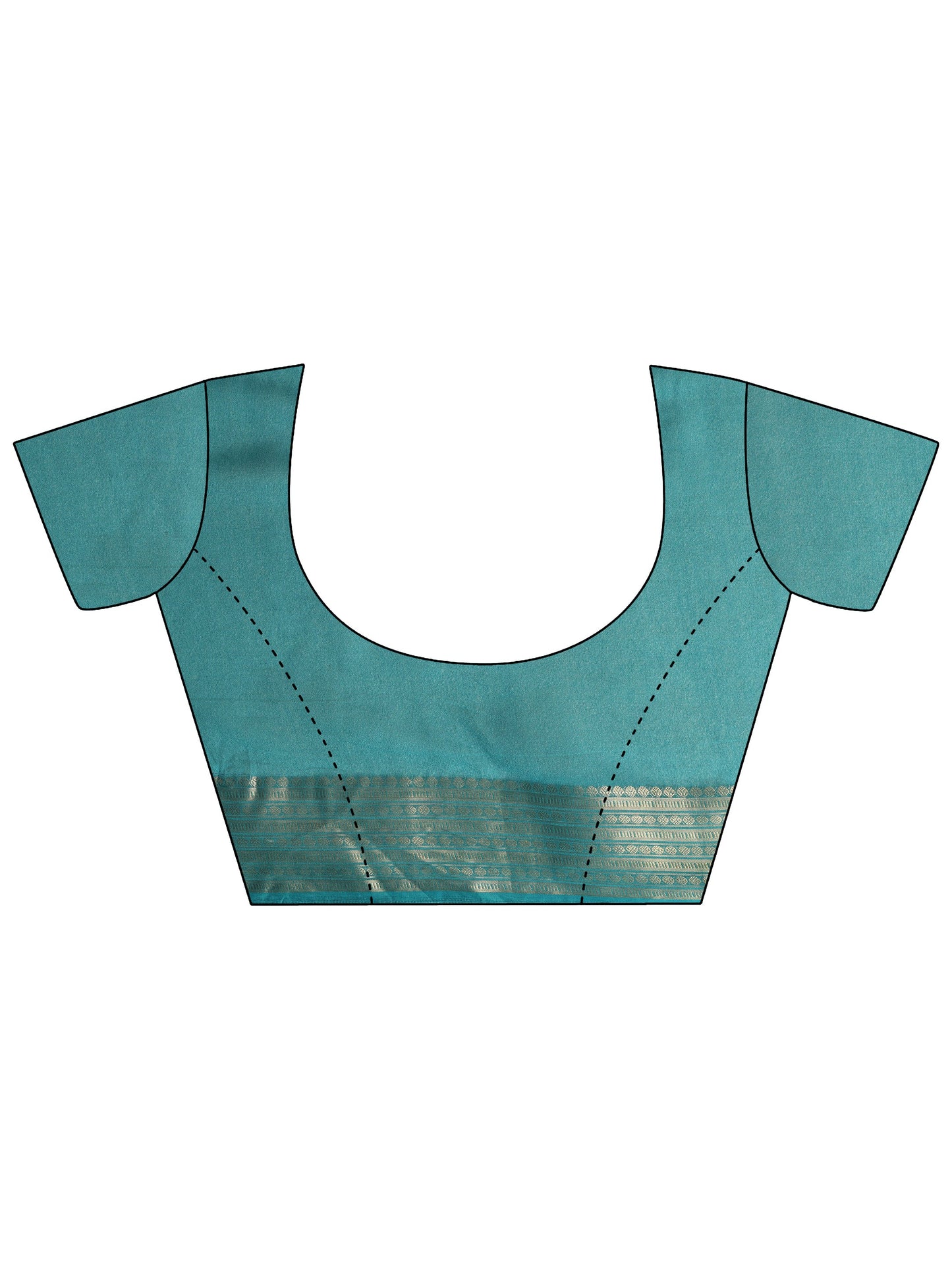 Pink Printed Georgette Saree With Unstitched Blouse Piece