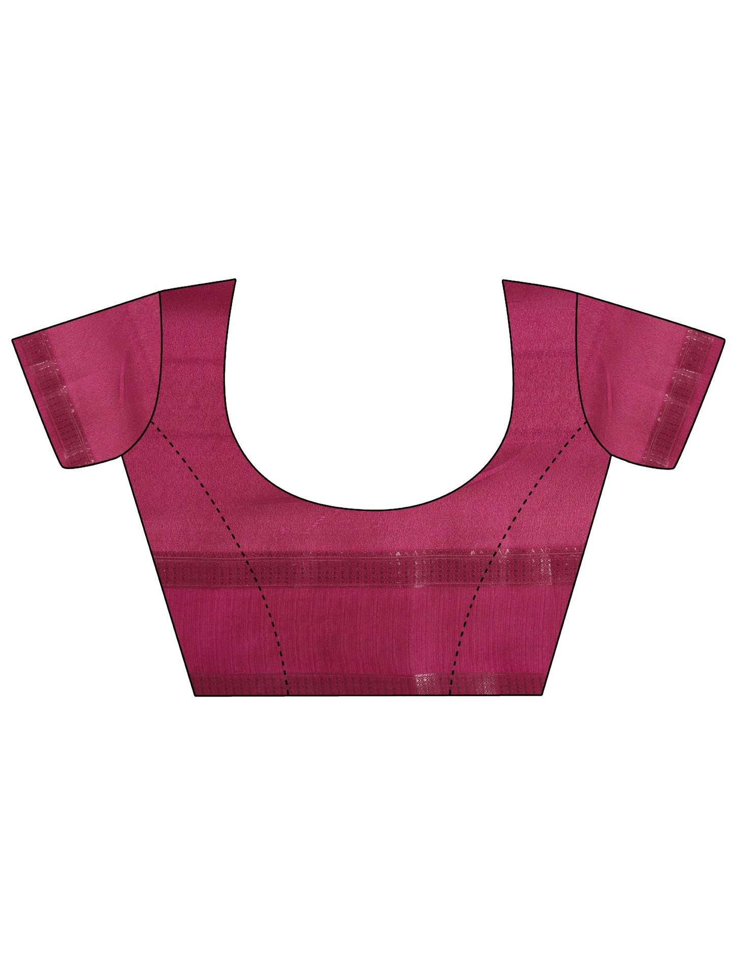 Green Printed Georgette Saree With Unstitched Blouse Piece