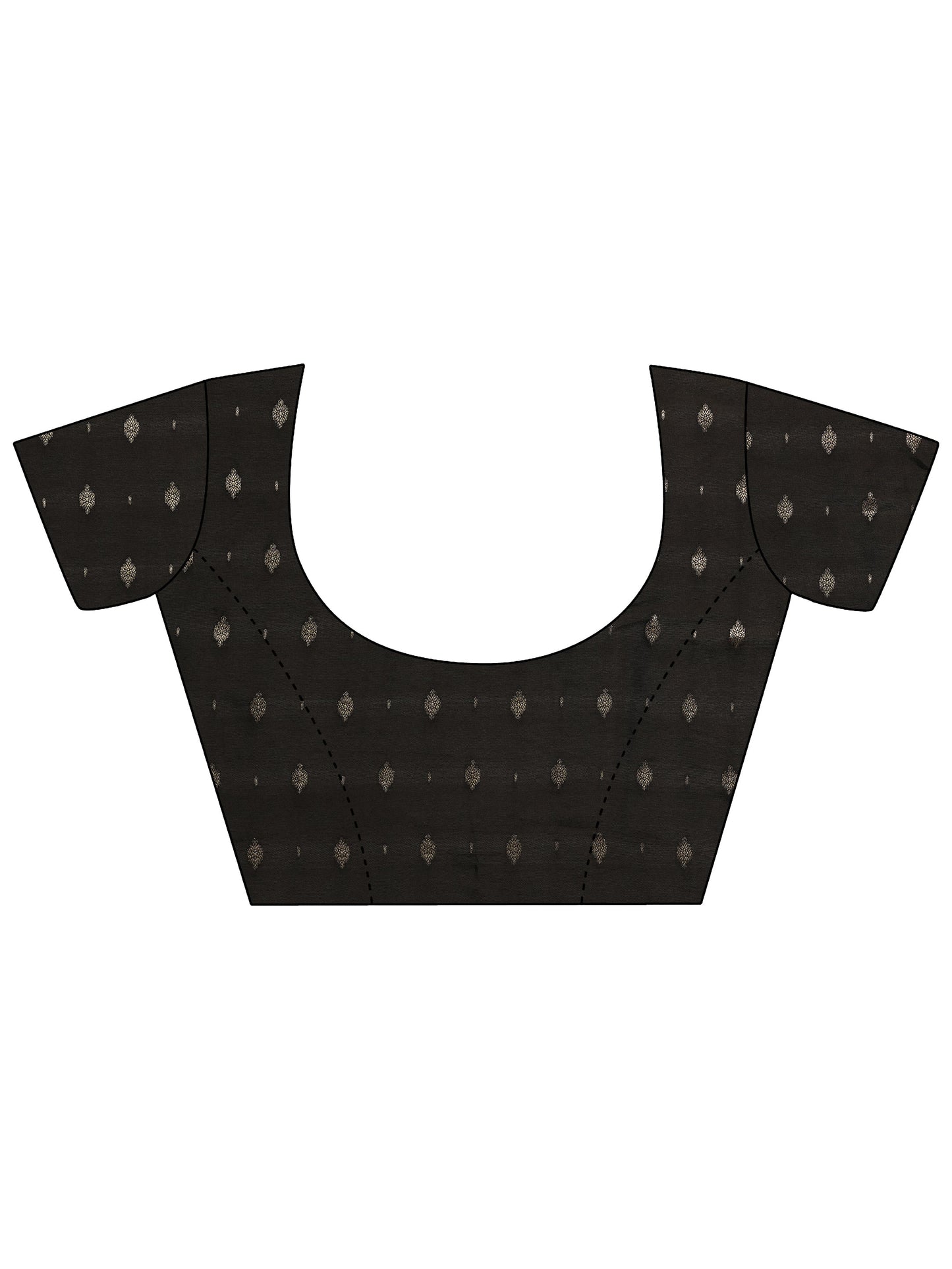 Mustard Woven Design Silk Blend Saree With Unstitched Blouse Piece