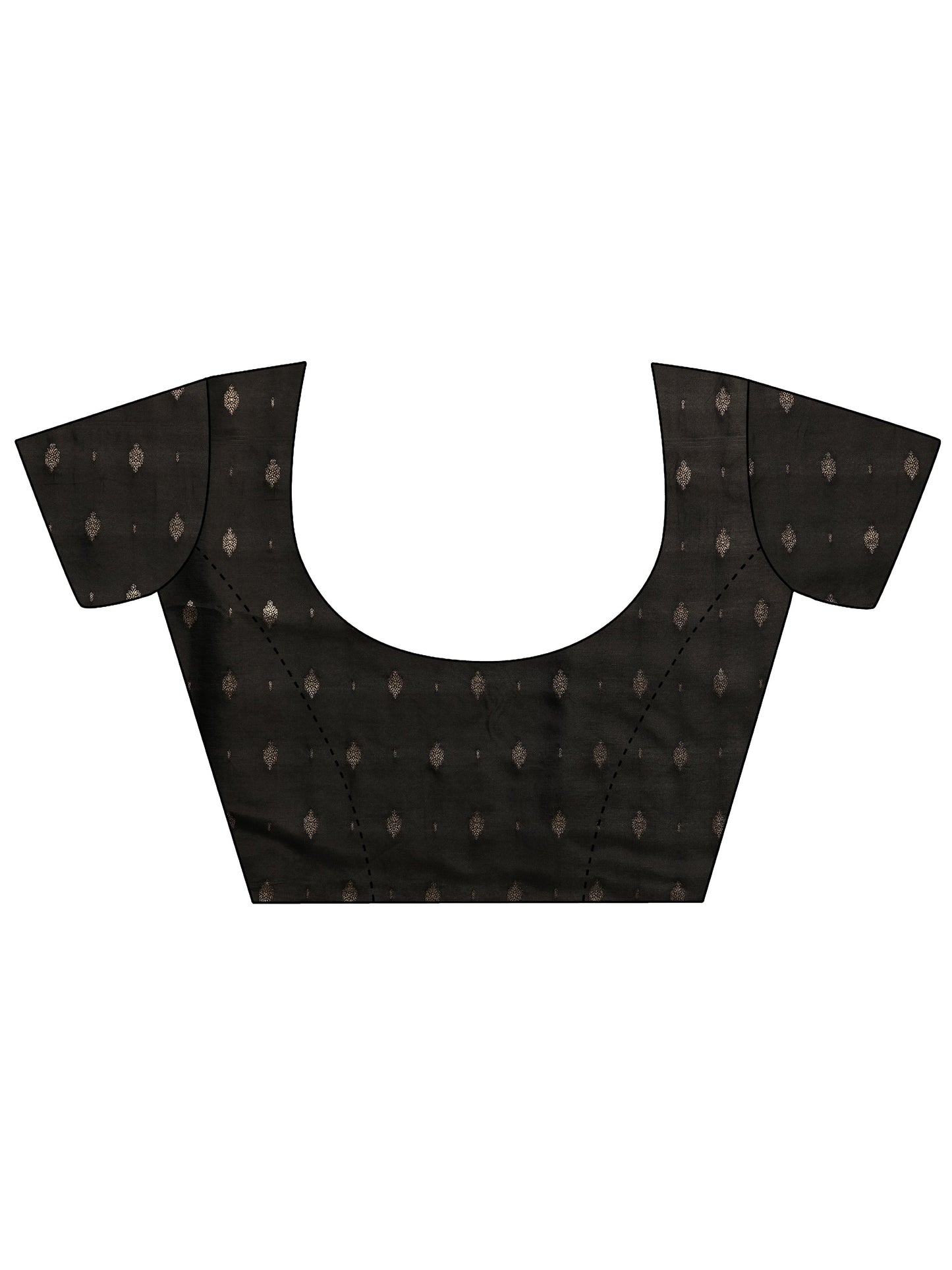 Mustard Woven Design Silk Saree With Unstitched Blouse Piece