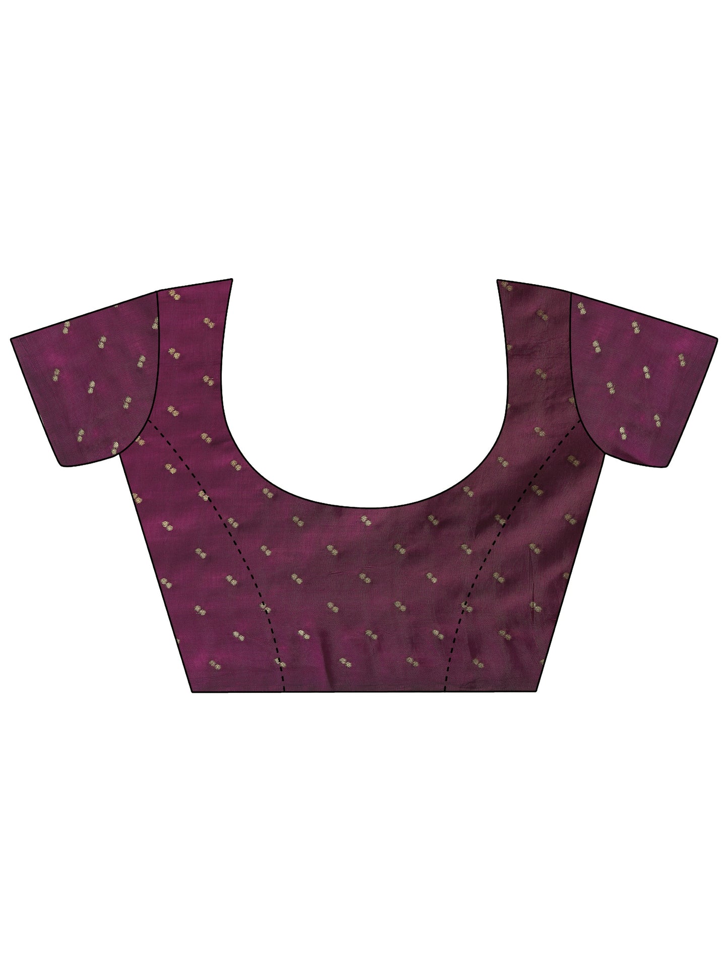 Pink Woven Design Silk Blend Saree With Unstitched Blouse Piece