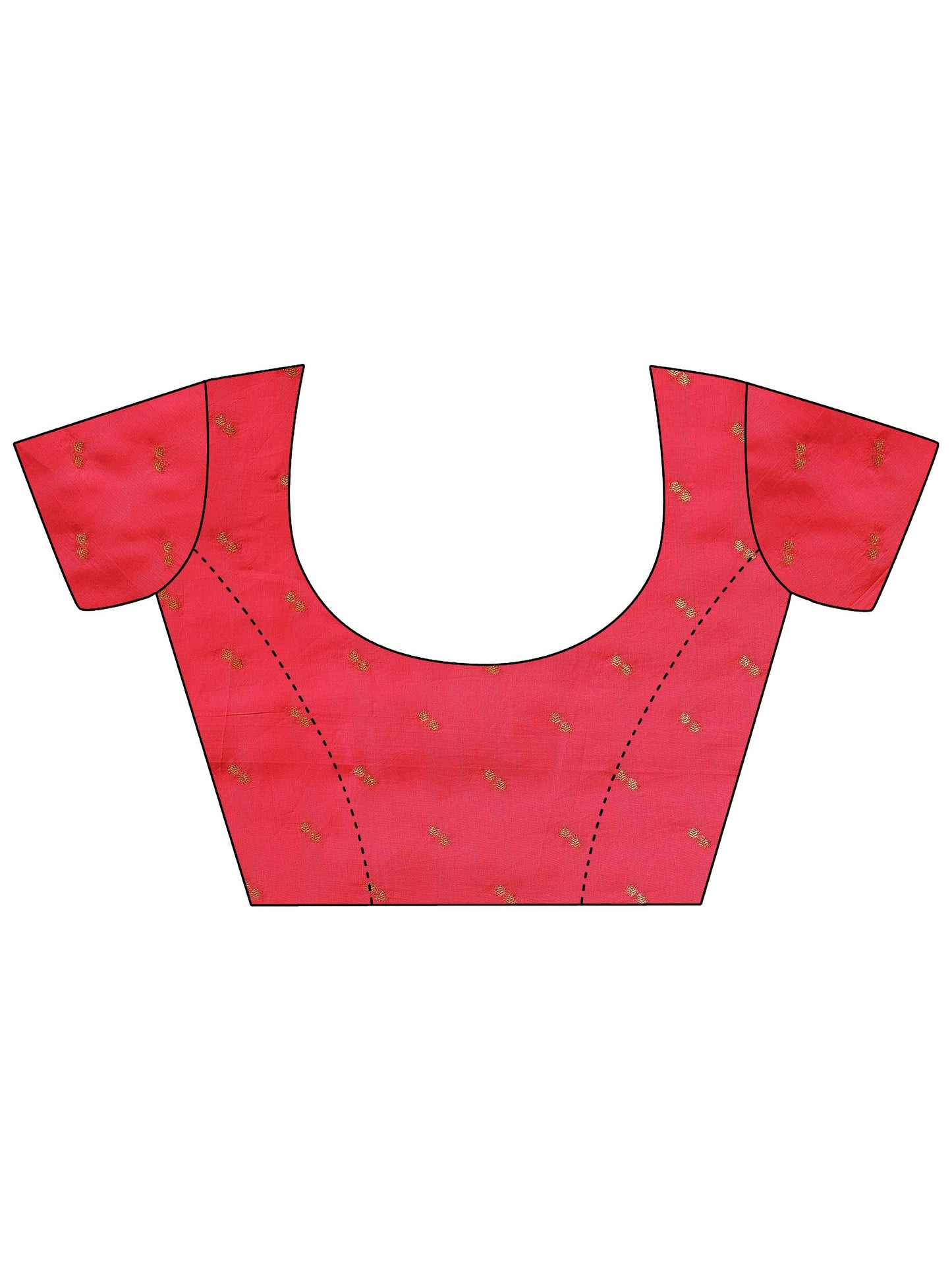 Purple Woven Design Silk Blend Saree With Unstitched Blouse Piece