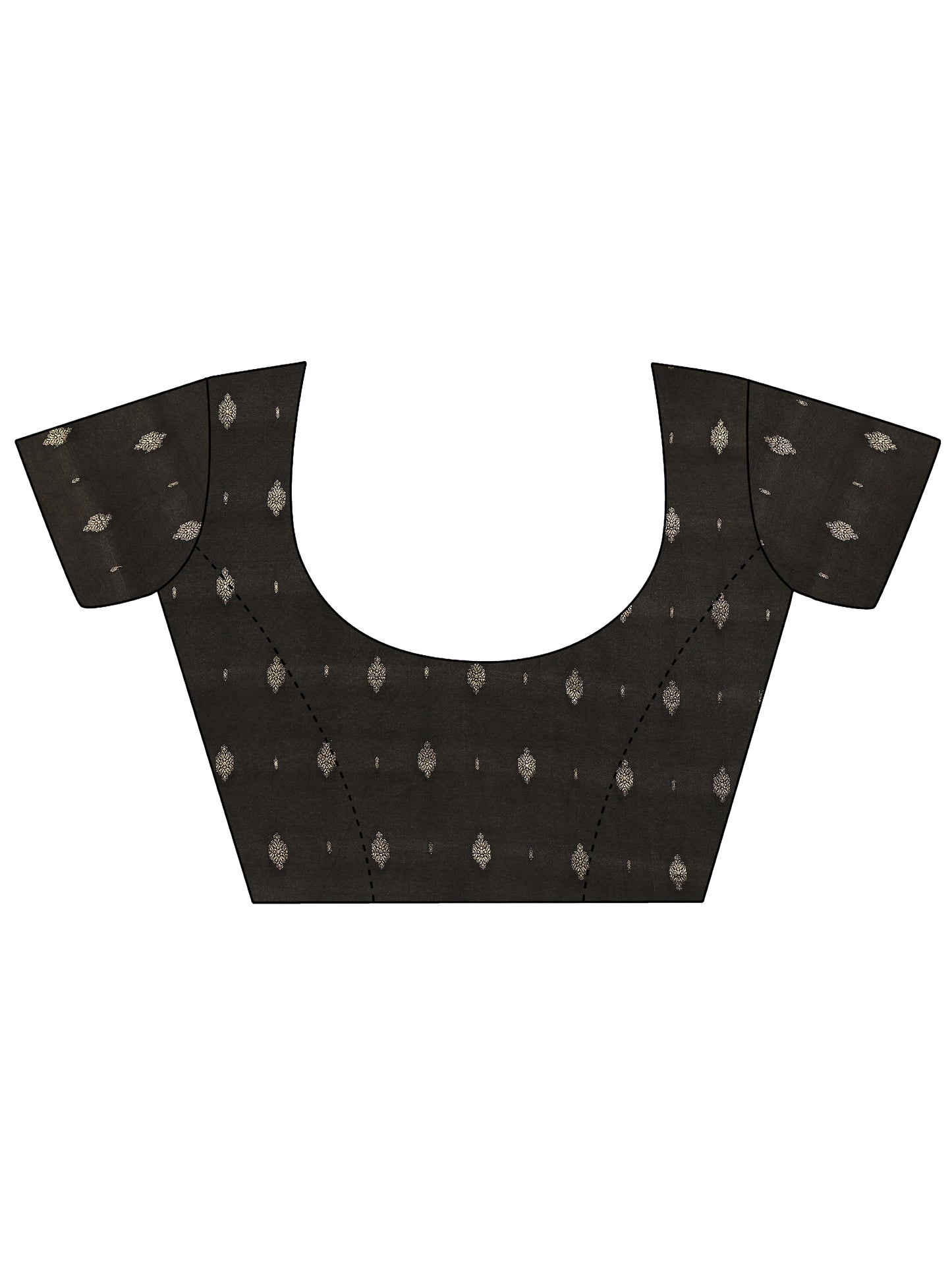 Green Woven Design Silk Blend Saree With Unstitched Blouse Piece