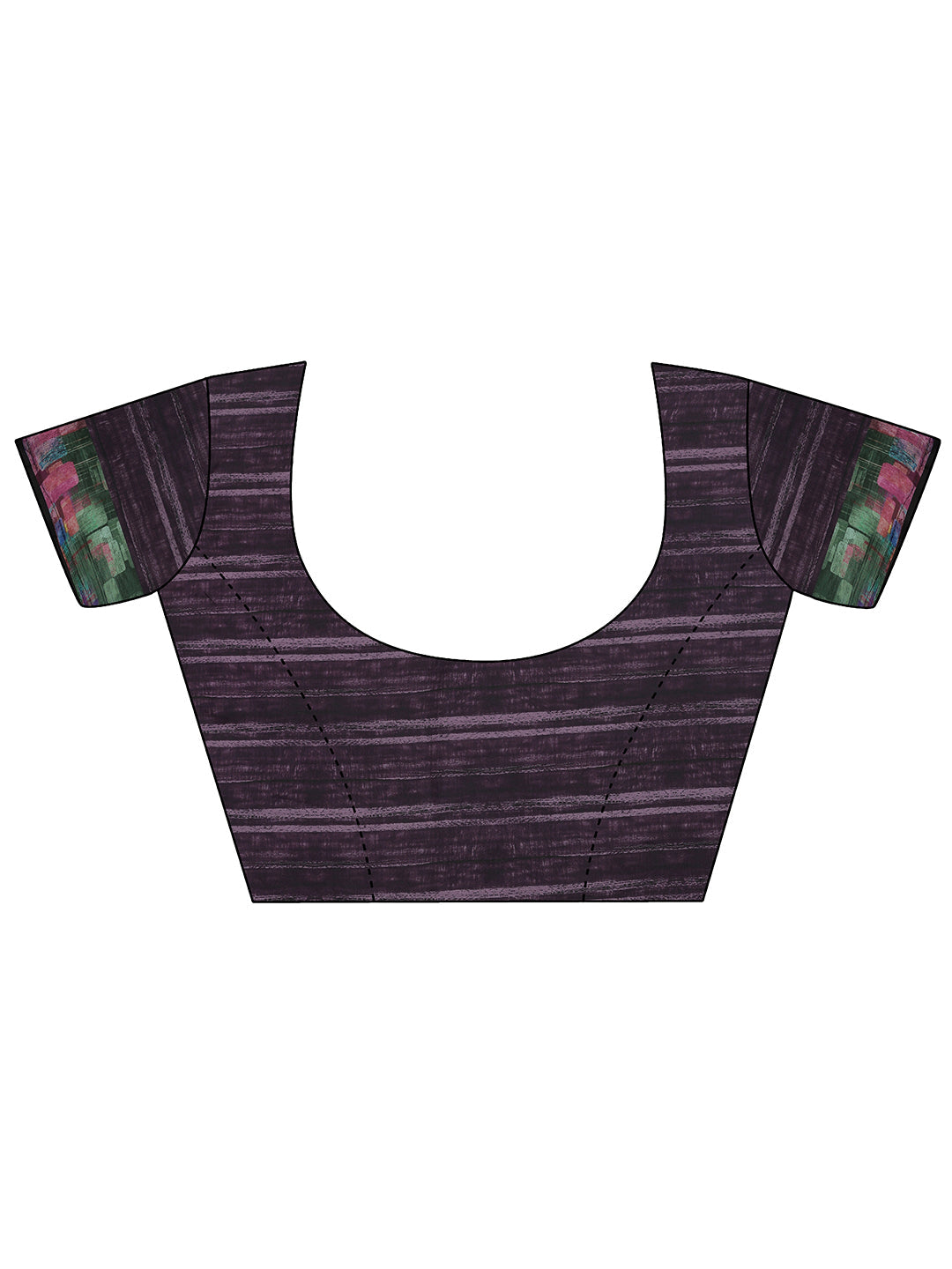 Olive Solid Silk Blend Saree With Unstitched Blouse Piece