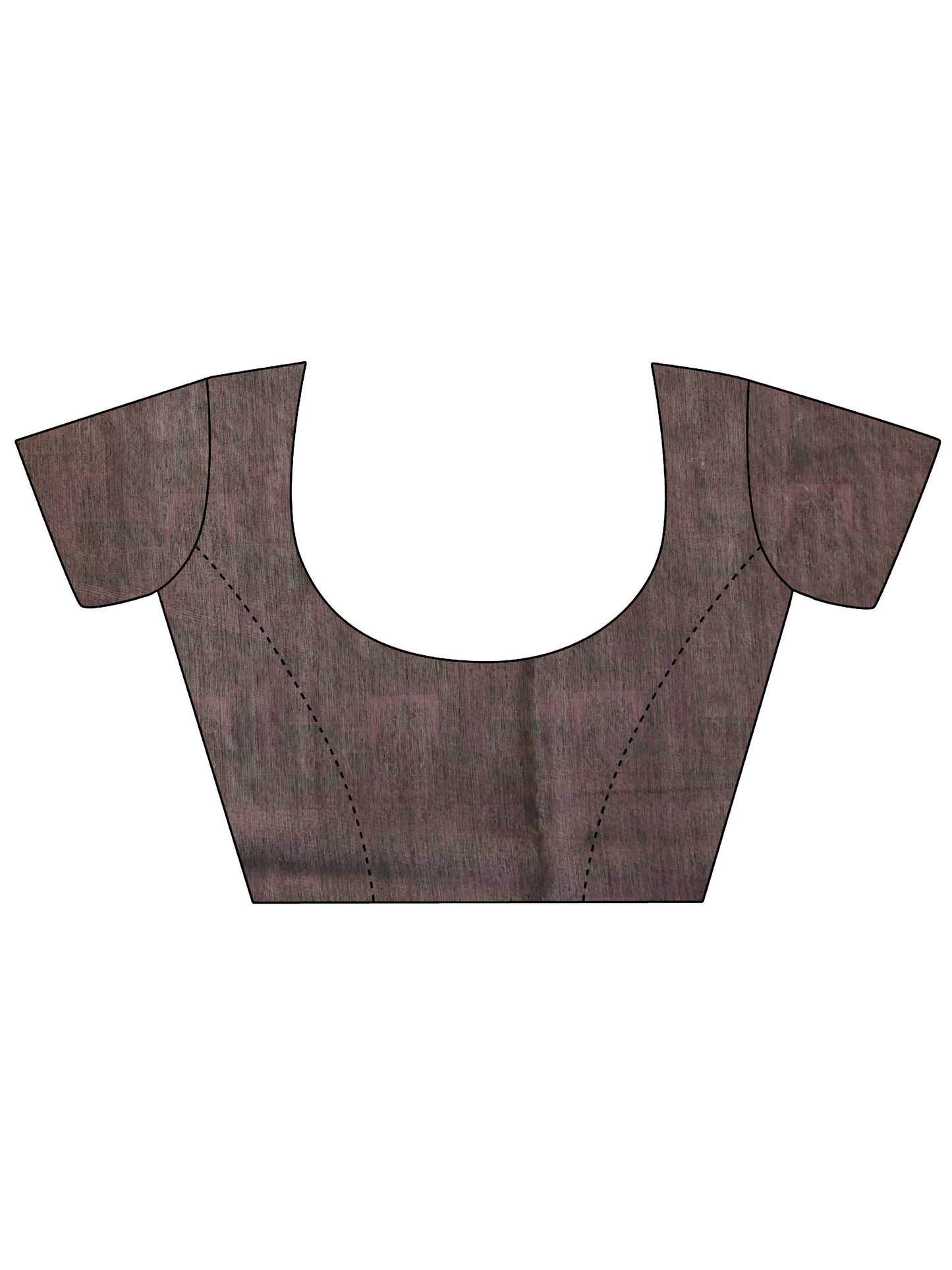 Multi Printed Silk Blend Saree With Unstitched Blouse Piece