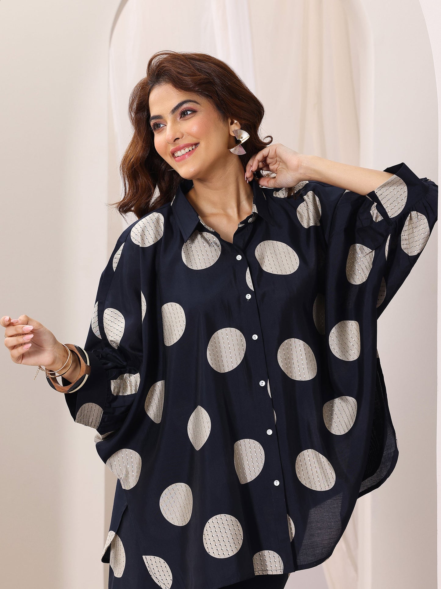 Blue Printed Rayon Co-Ord Sets