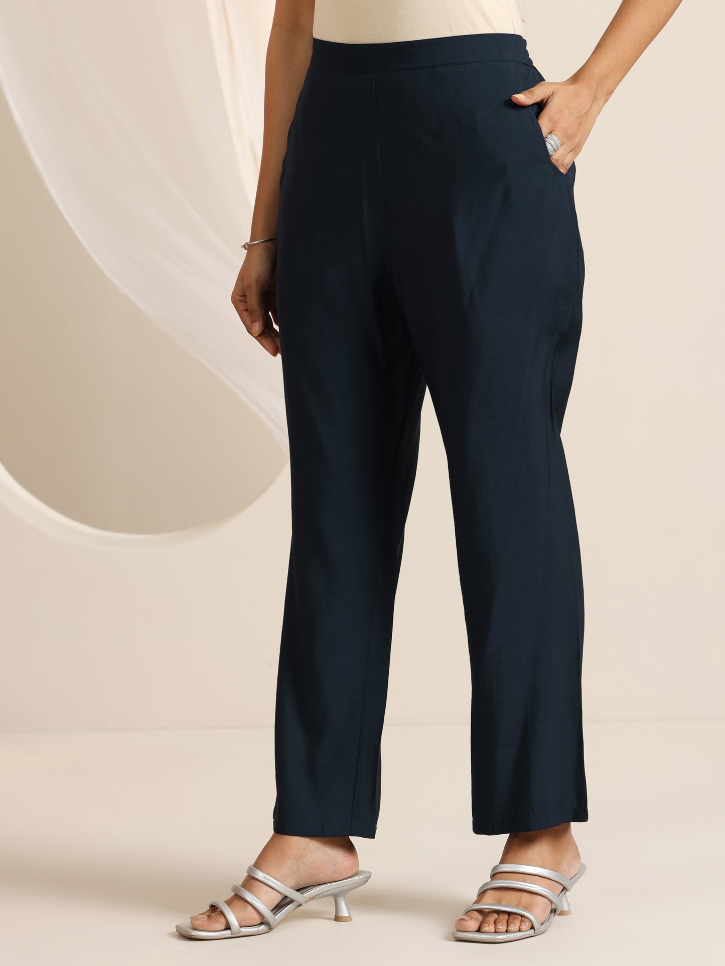 Dark Grey Yoke Design Viscose Rayon Straight Suit Set With Dupatta