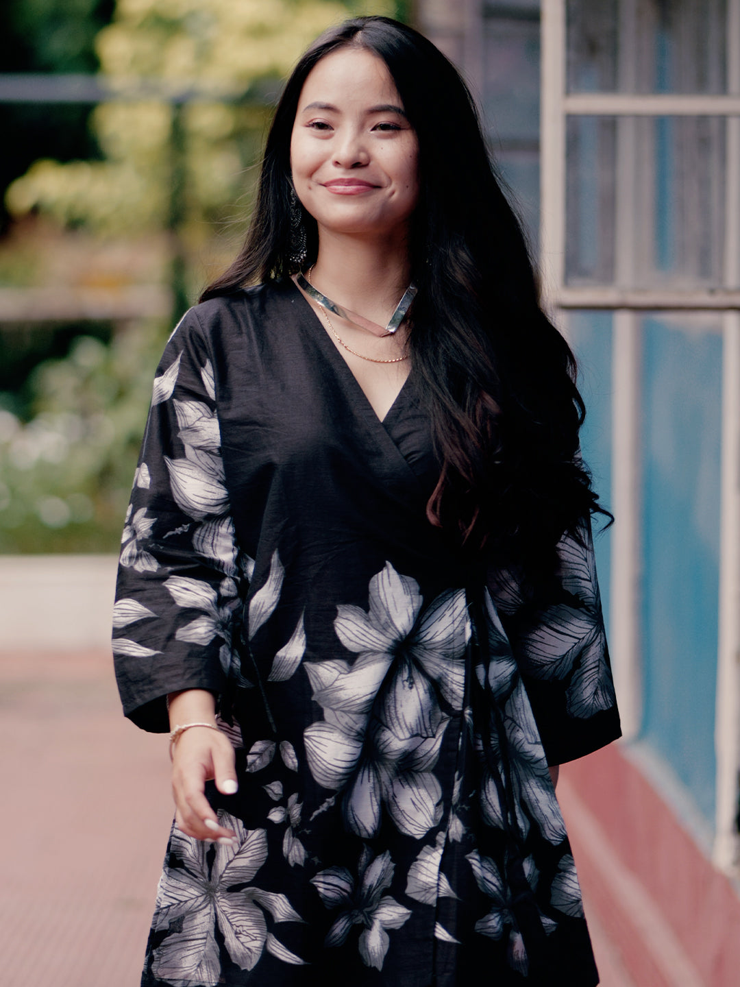 Black Printed Cotton Co-Ord Sets