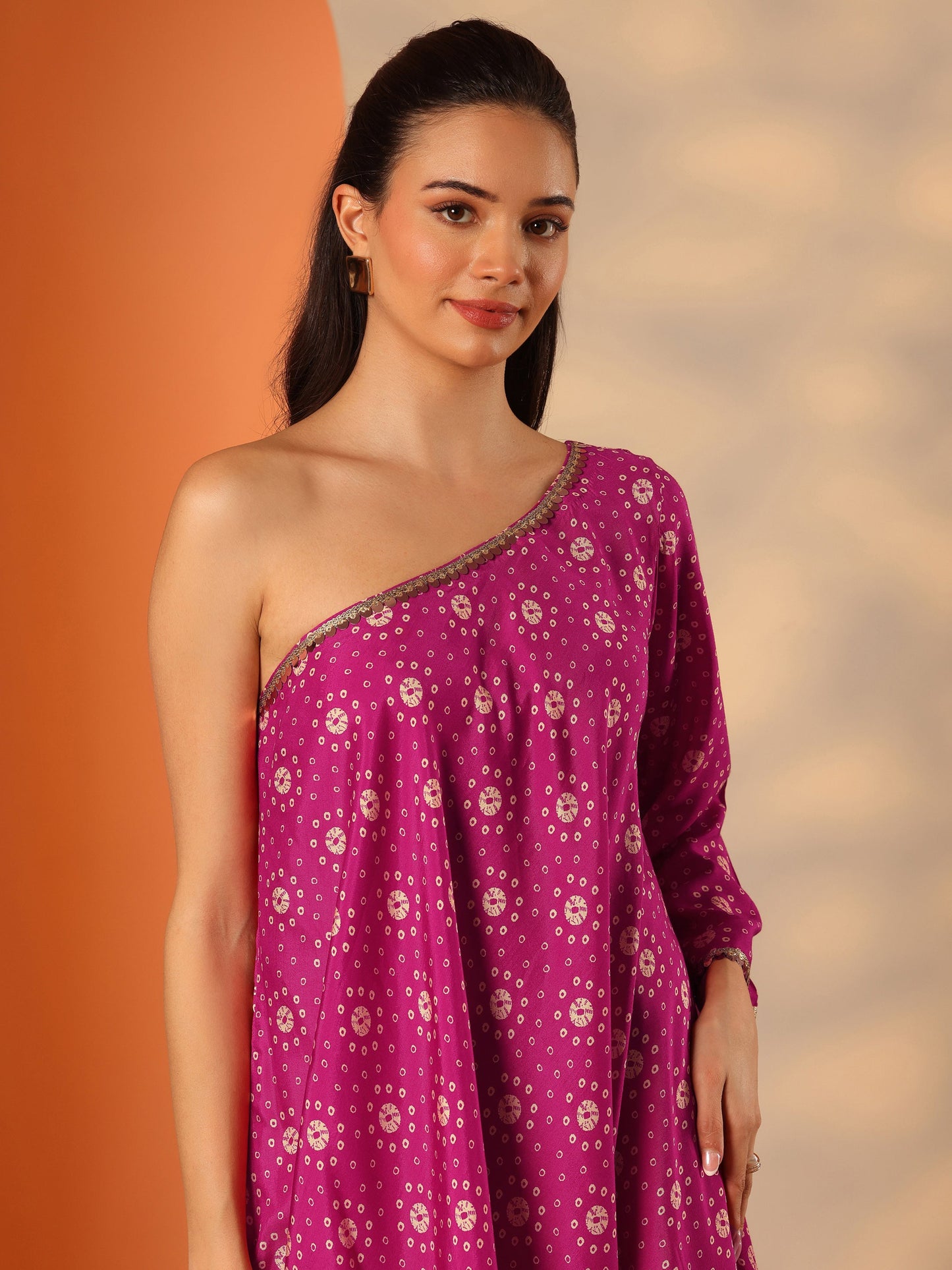 Pink Printed Rayon Co-Ord Sets