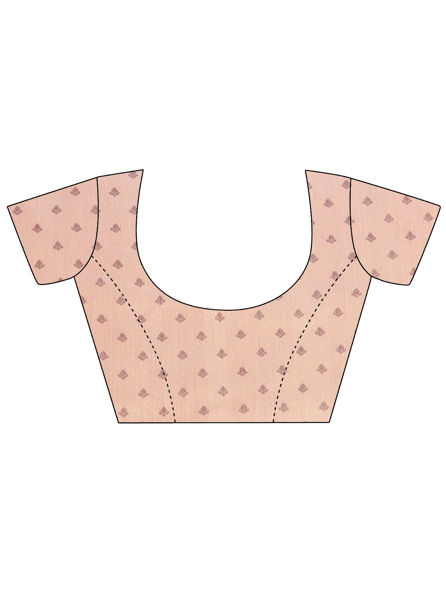 Multi Printed Silk Blend Saree With Unstitched Blouse Piece