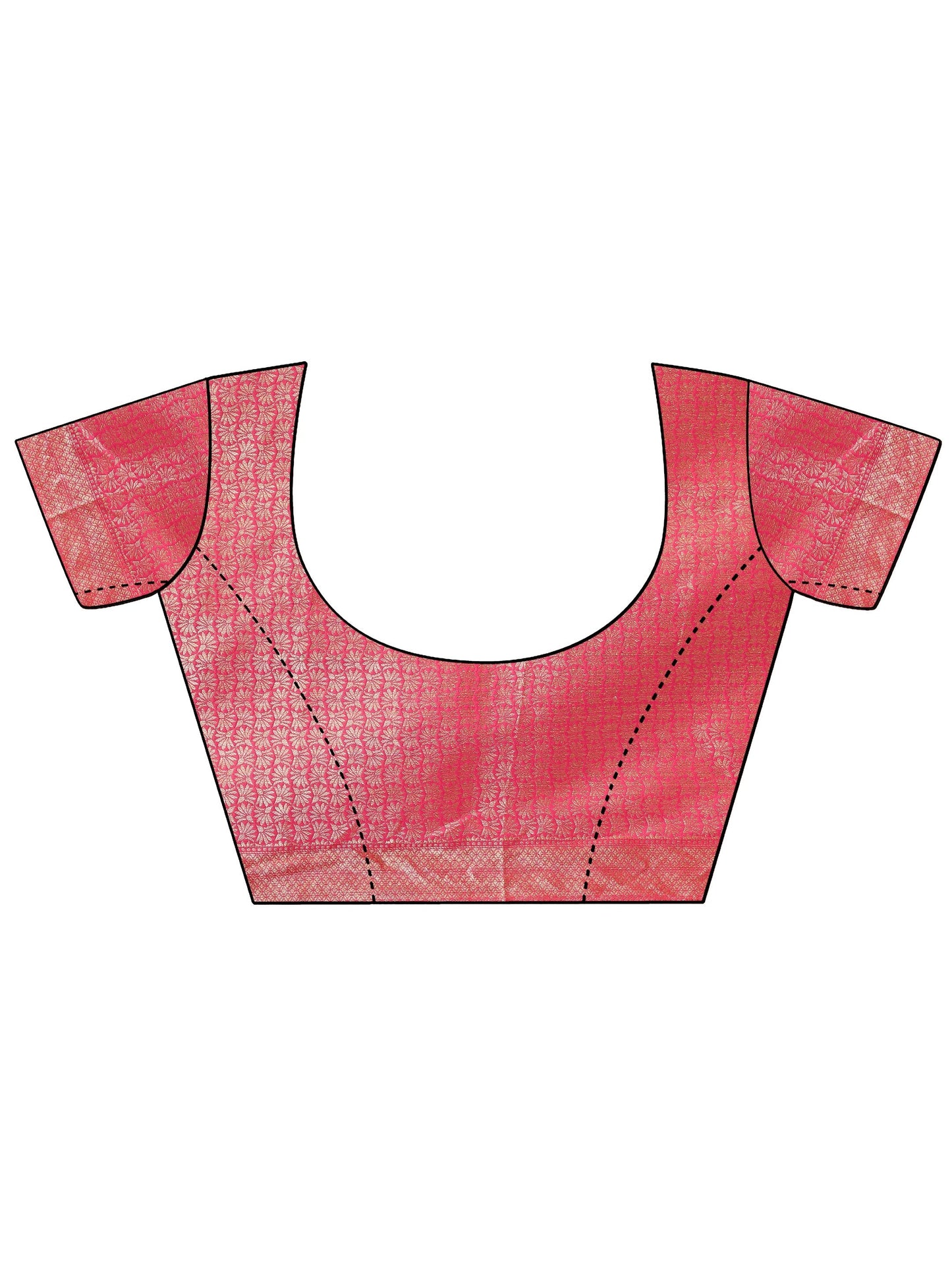 Beige Woven Silk Blend Saree With Unstitched Blouse Piece