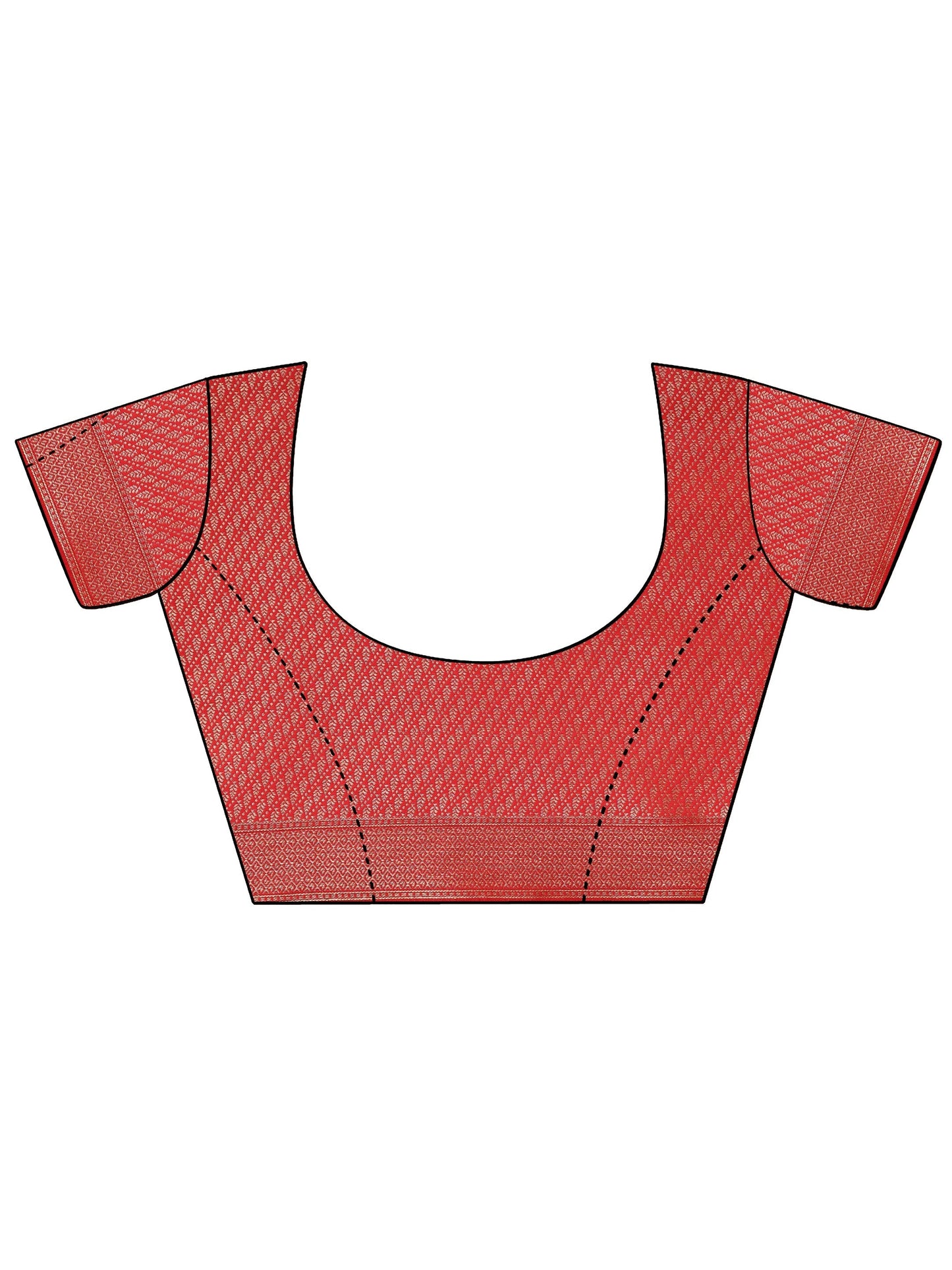 Beige Woven Silk Blend Saree With Unstitched Blouse Piece