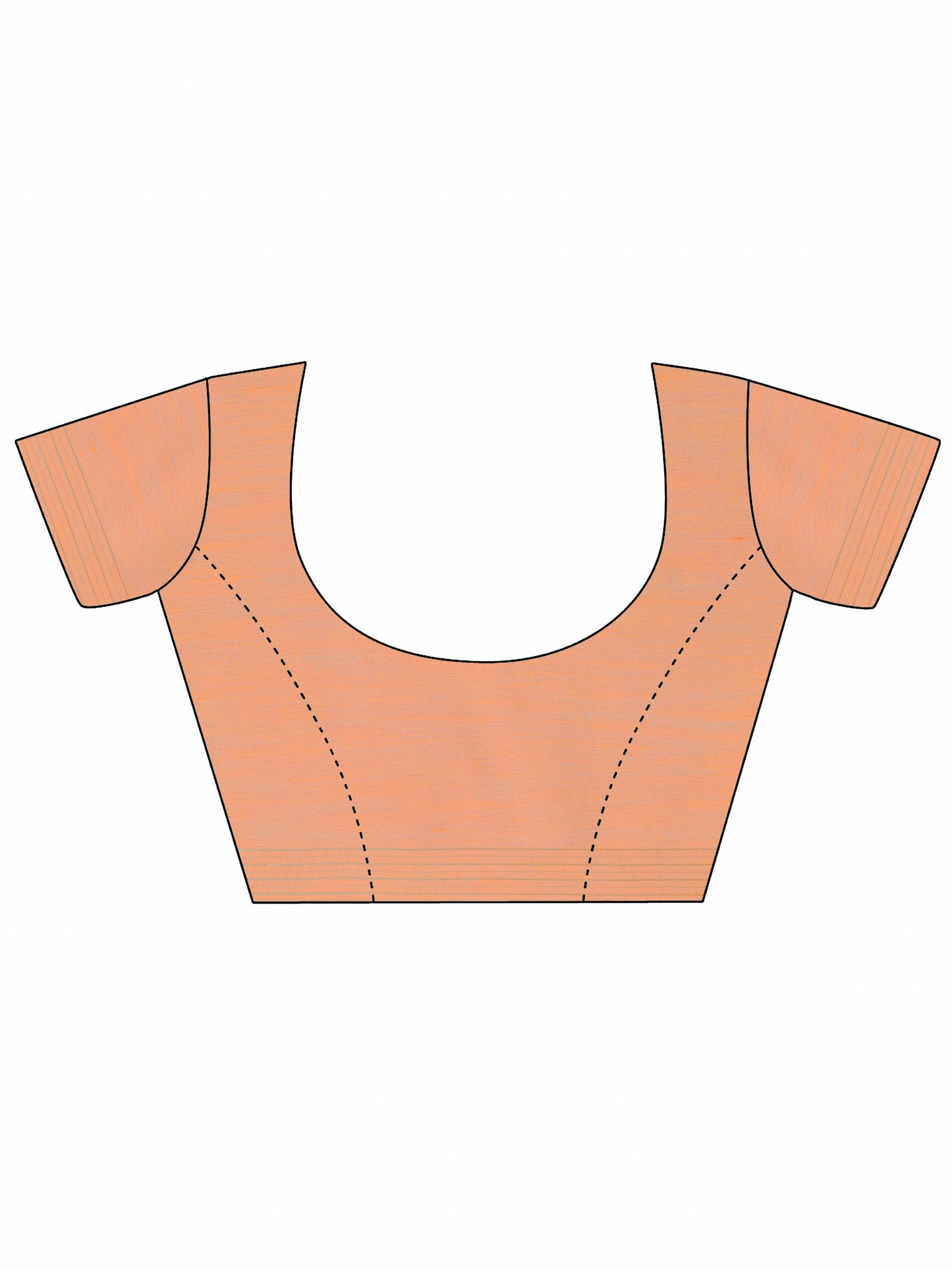 Orange Woven Design Silk Blend Saree With Unstitched Blouse Piece