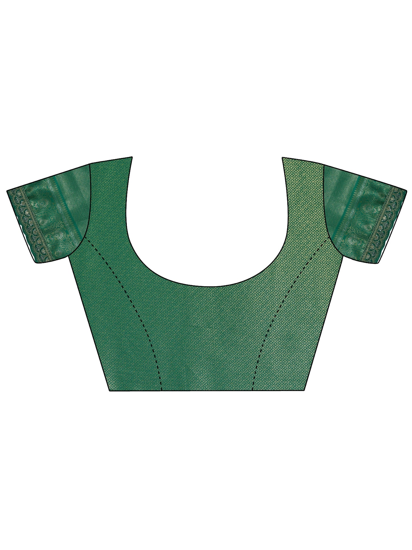 Yellow Woven Design Banarasi Silk Blend Saree With Unstitched Blouse Piece