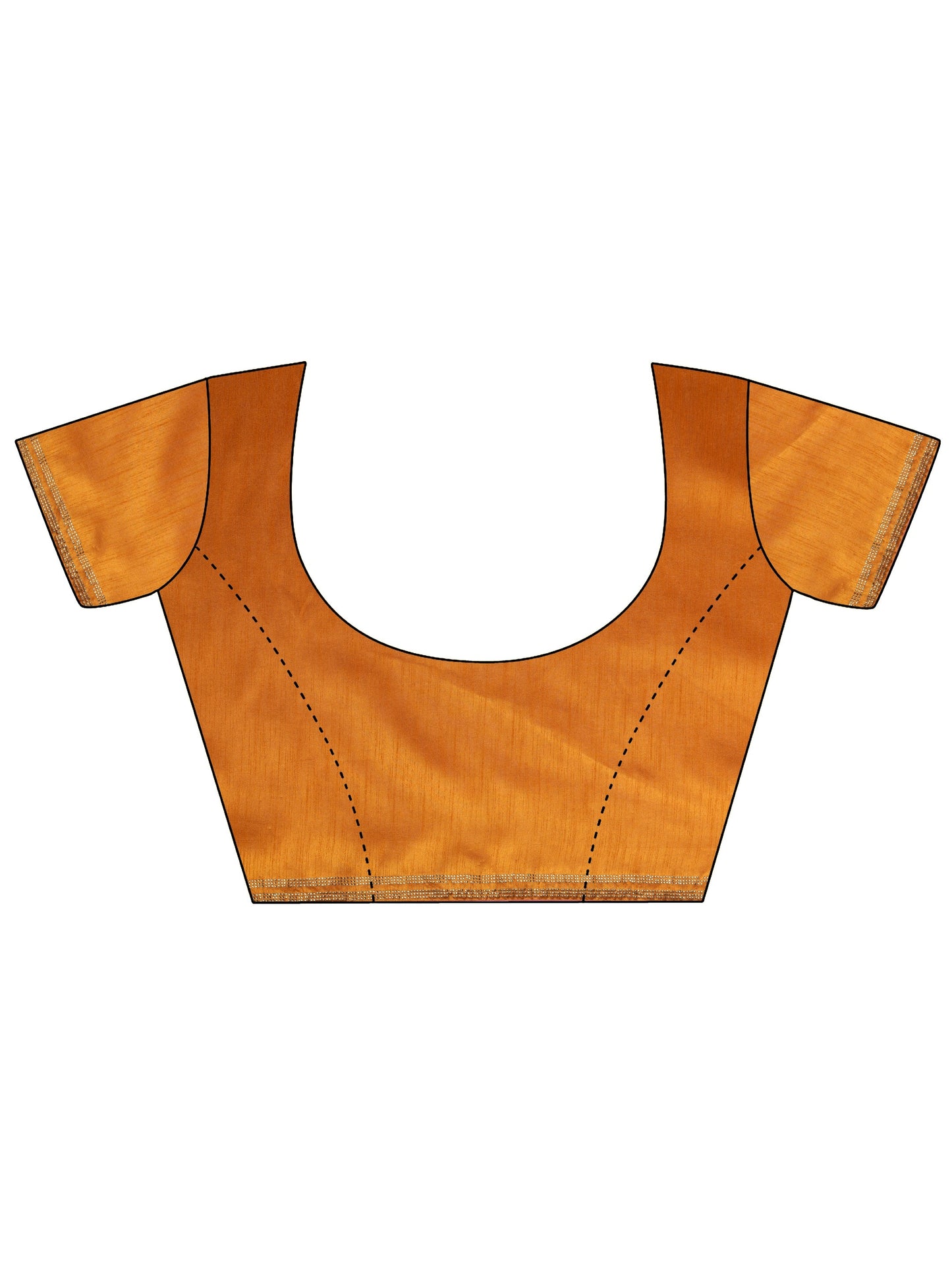 Red Printed Georgette Saree With Unstitched Blouse Piece