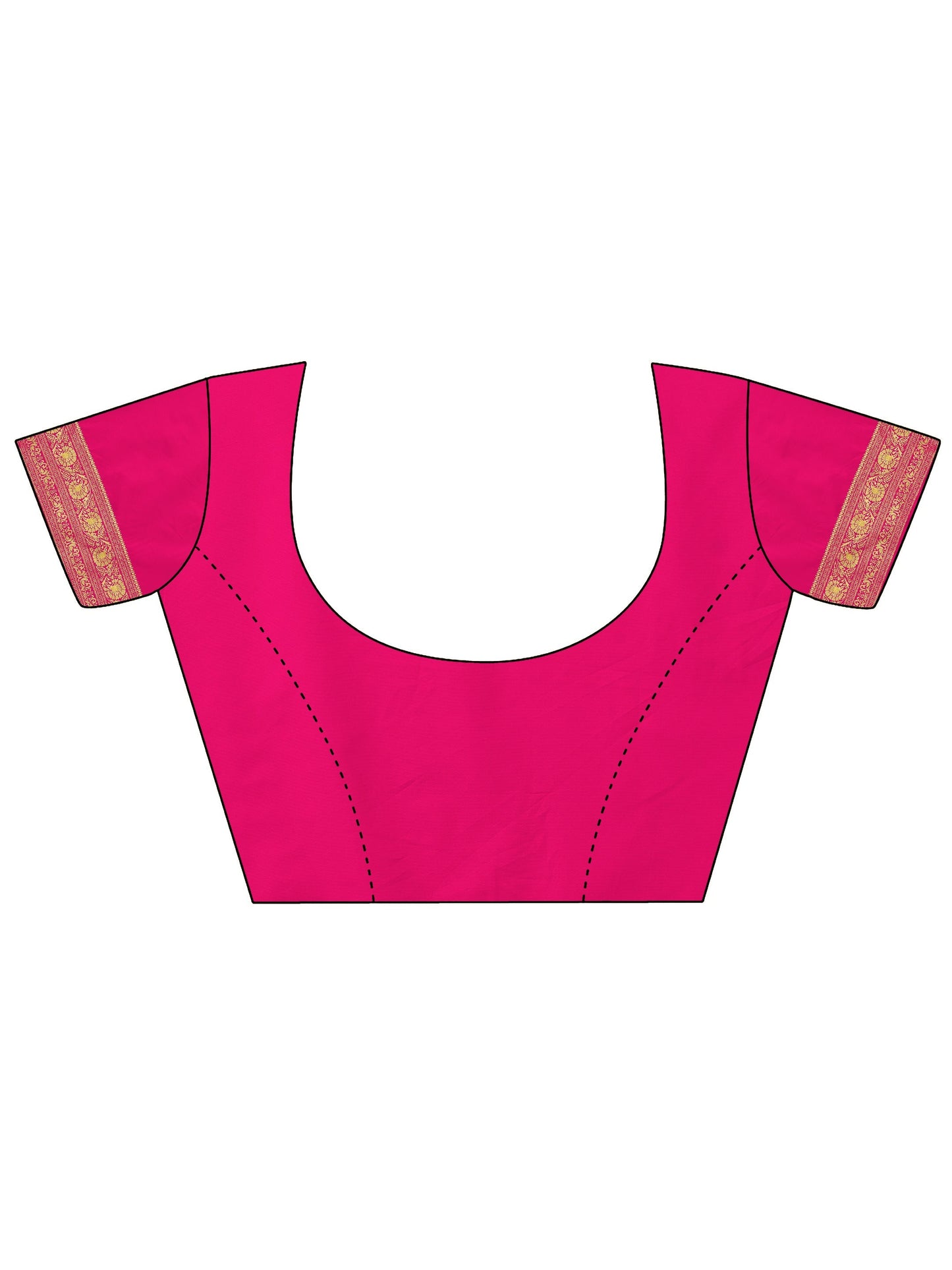 Mustard Woven Design Banarasi Silk Blend Saree With Unstitched Blouse Piece