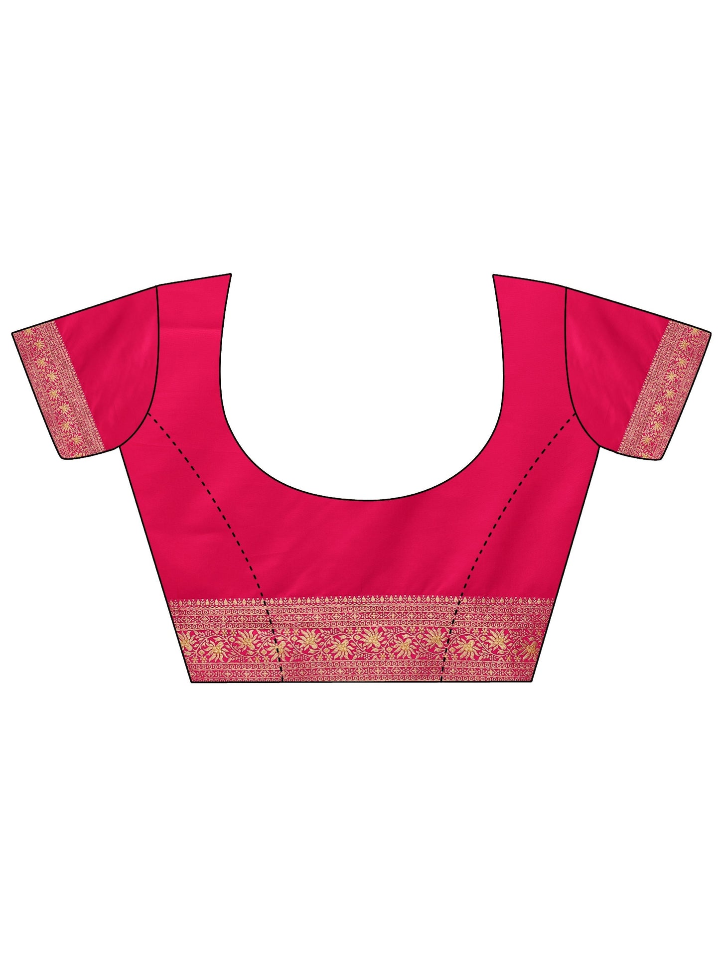 Mustard Woven Design Banarasi Silk Blend Saree With Unstitched Blouse Piece