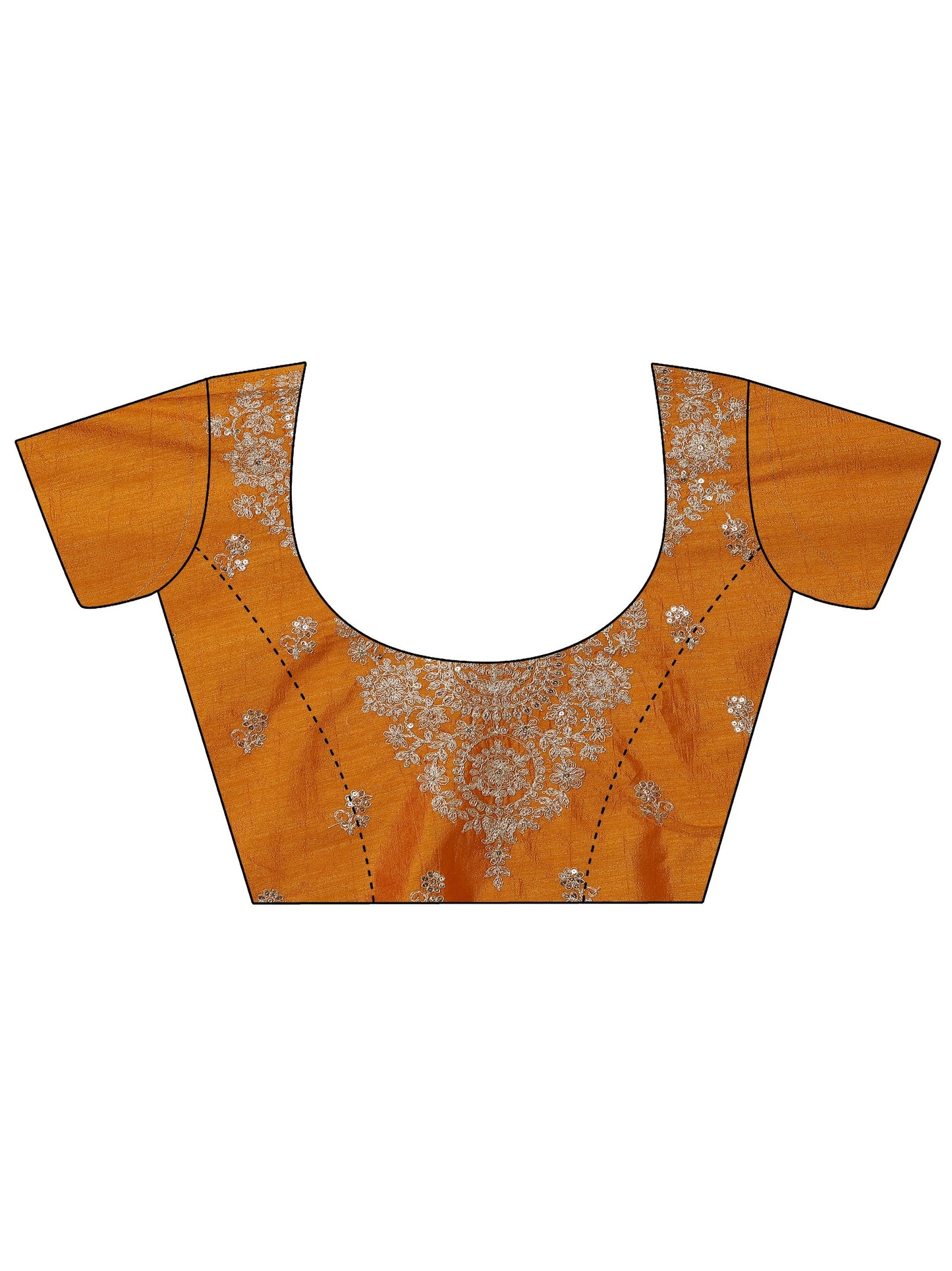 Mustard Bandhani  Printed Silk Blend Saree With Unstitched Blouse Piece