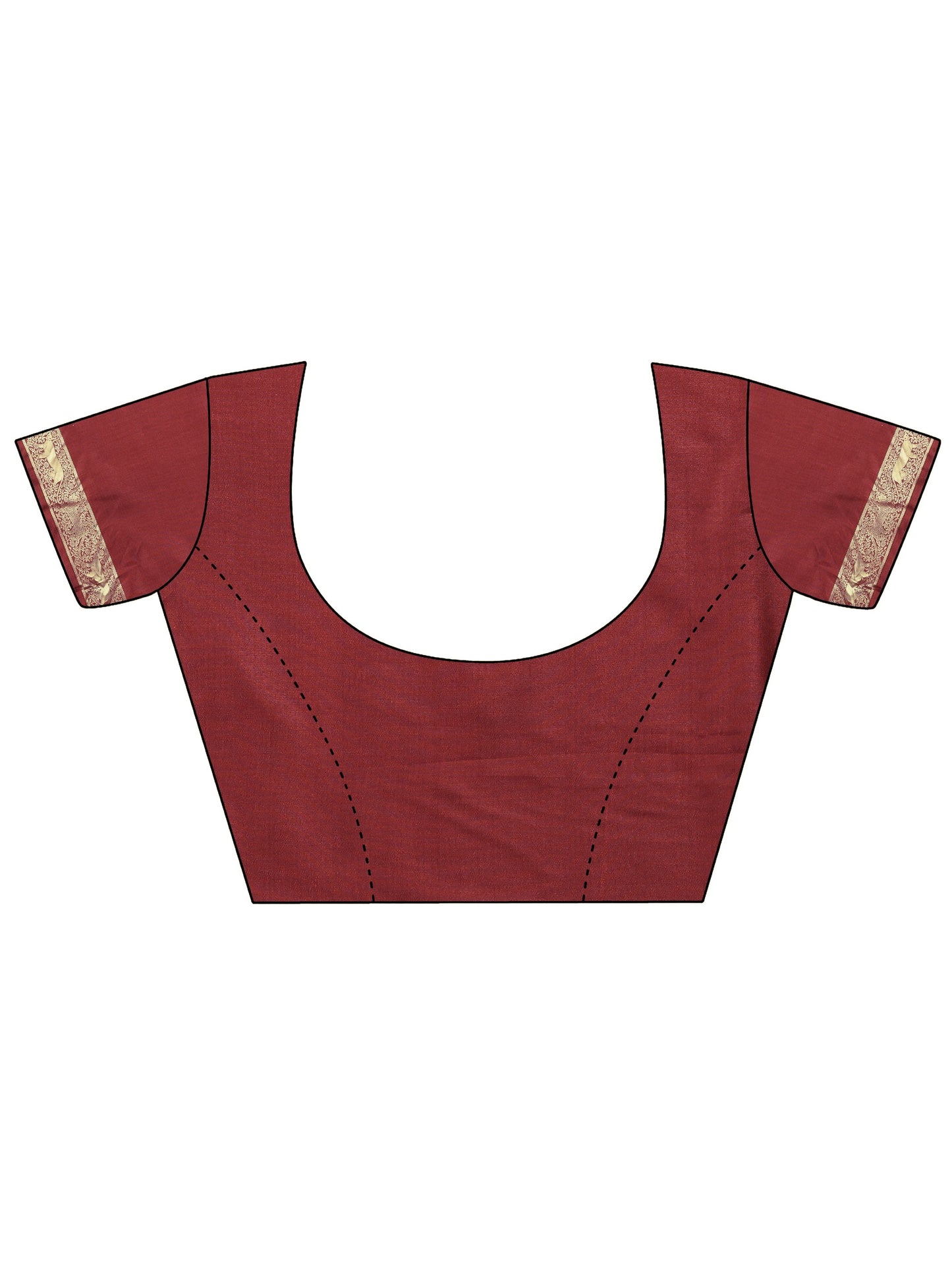 Grey Printed Silk Blend Sarees With Unstitched Blouse Piece