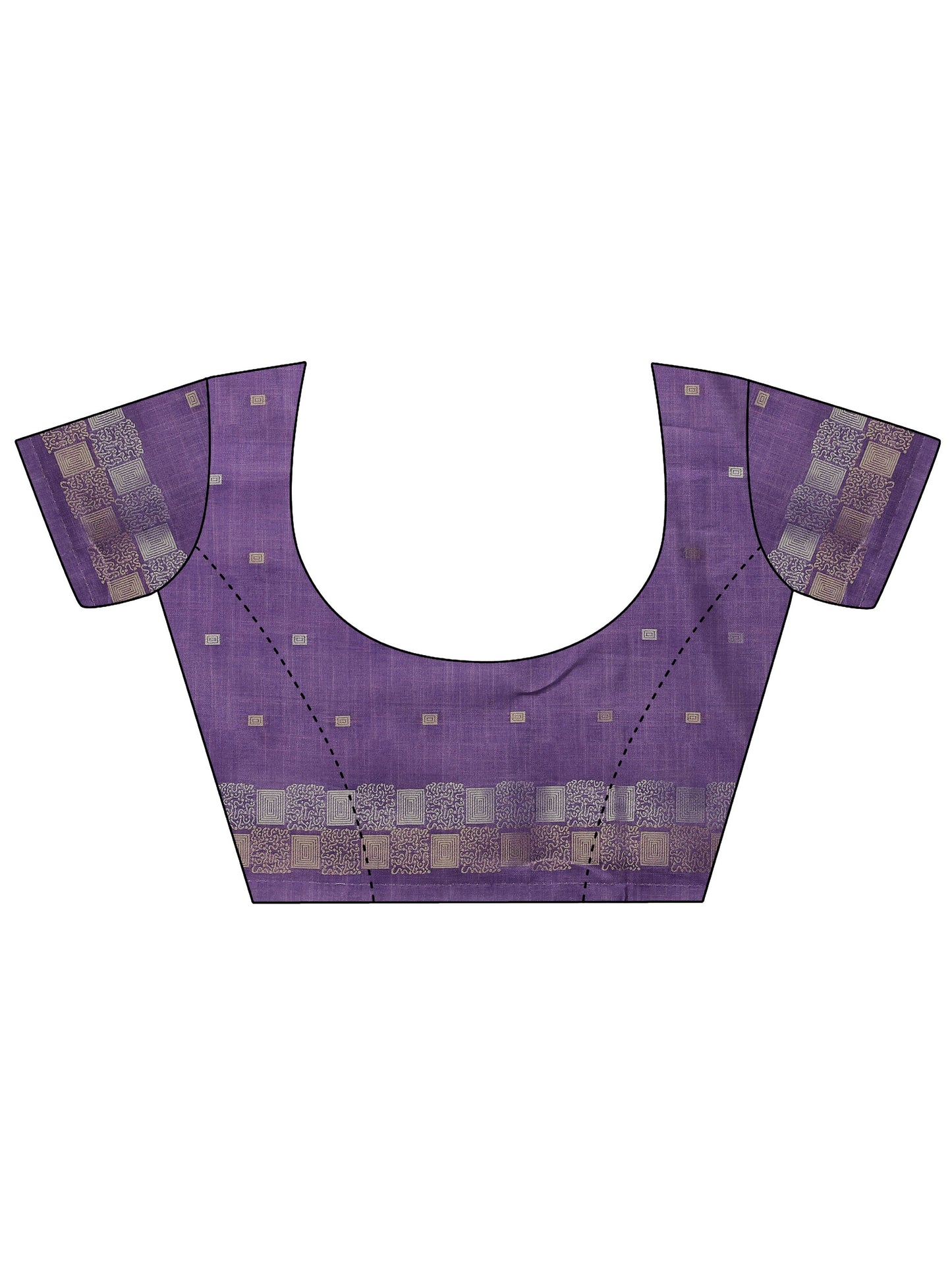 Green Woven Design Silk Blend Saree With Unstitched Blouse Piece