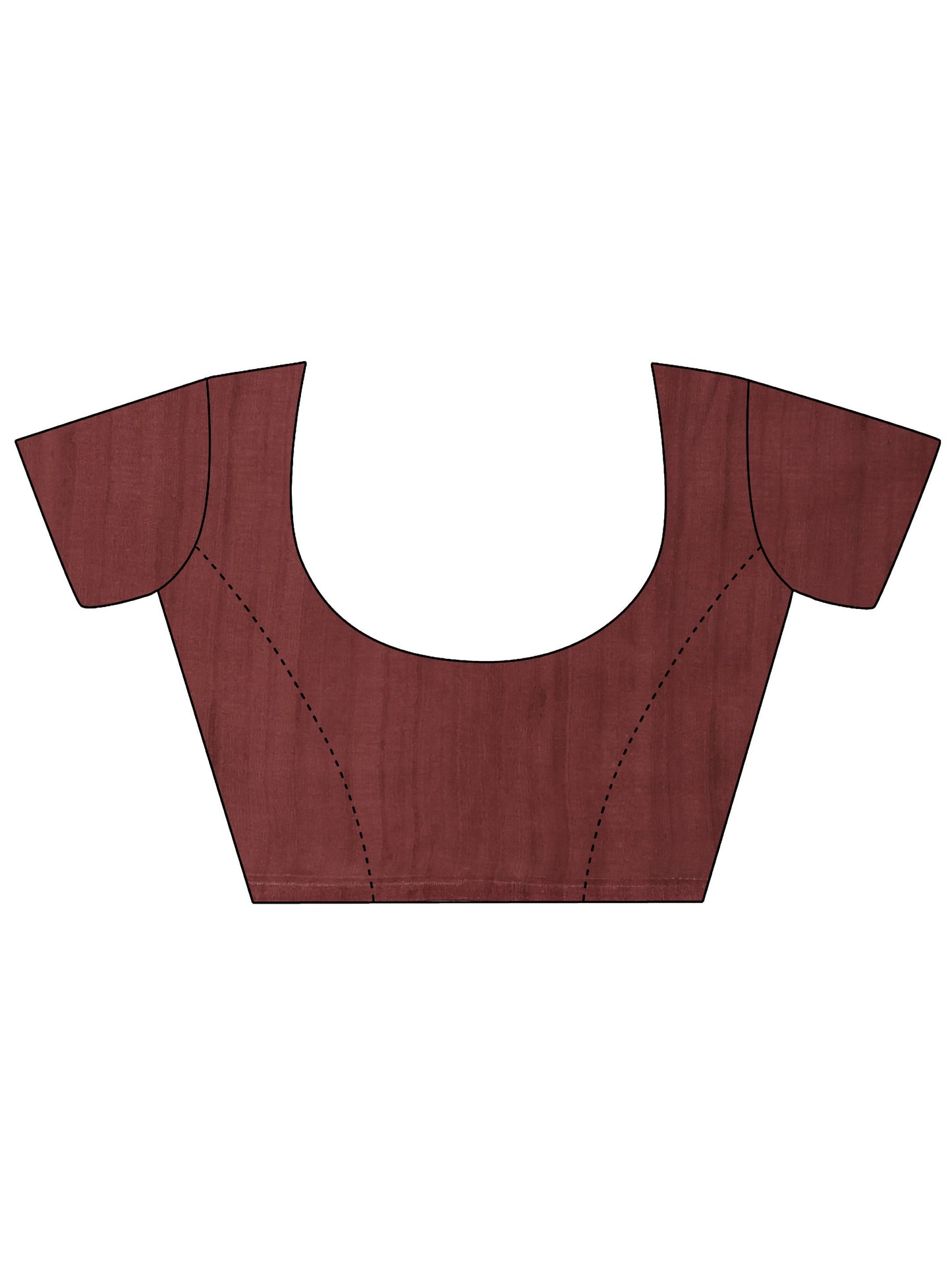 Beige Printed Satin Saree With Unstitched Blouse Piece