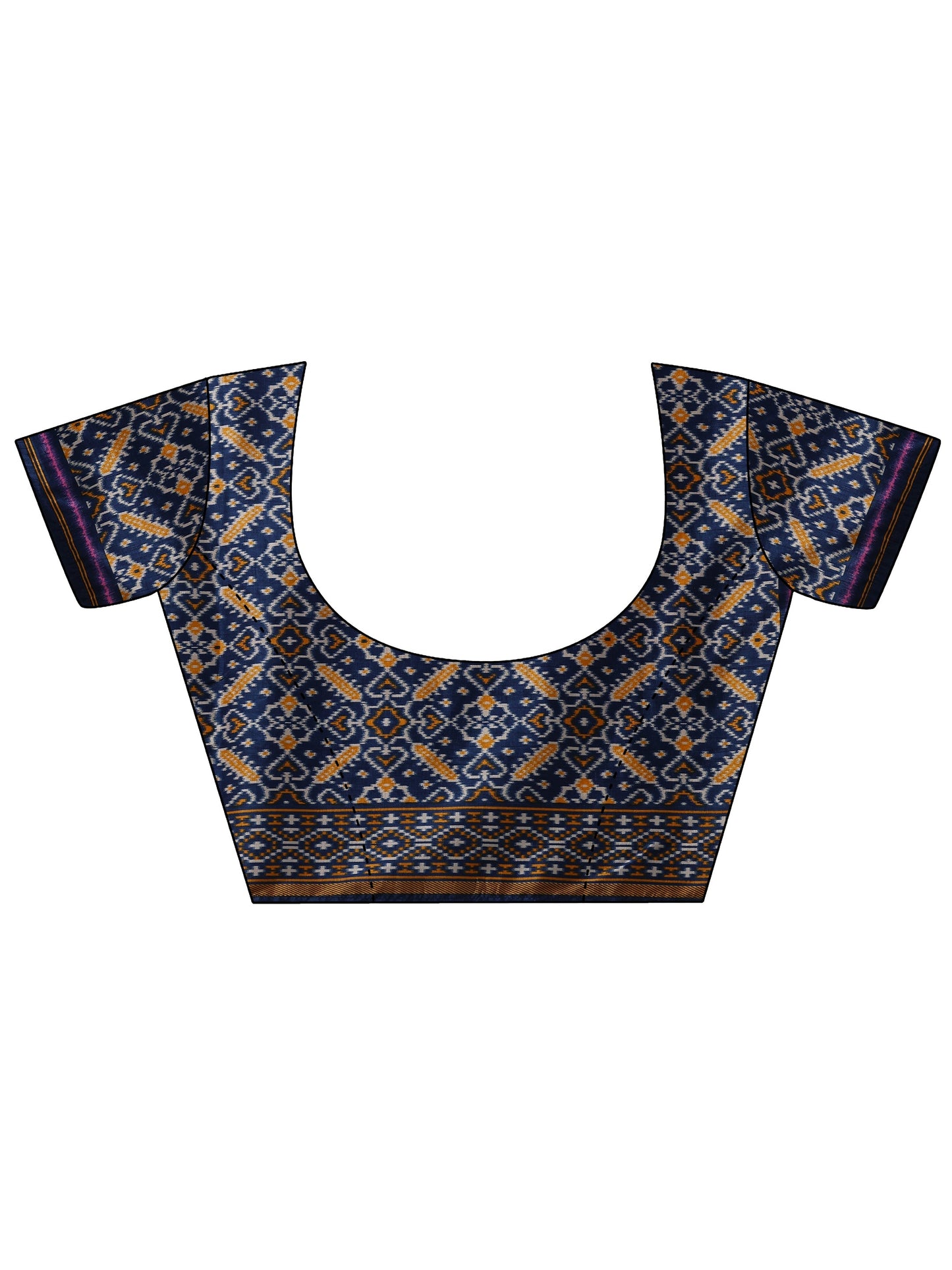 Pink Leheriya Printed Silk Blend Saree With Unstitched Blouse Piece