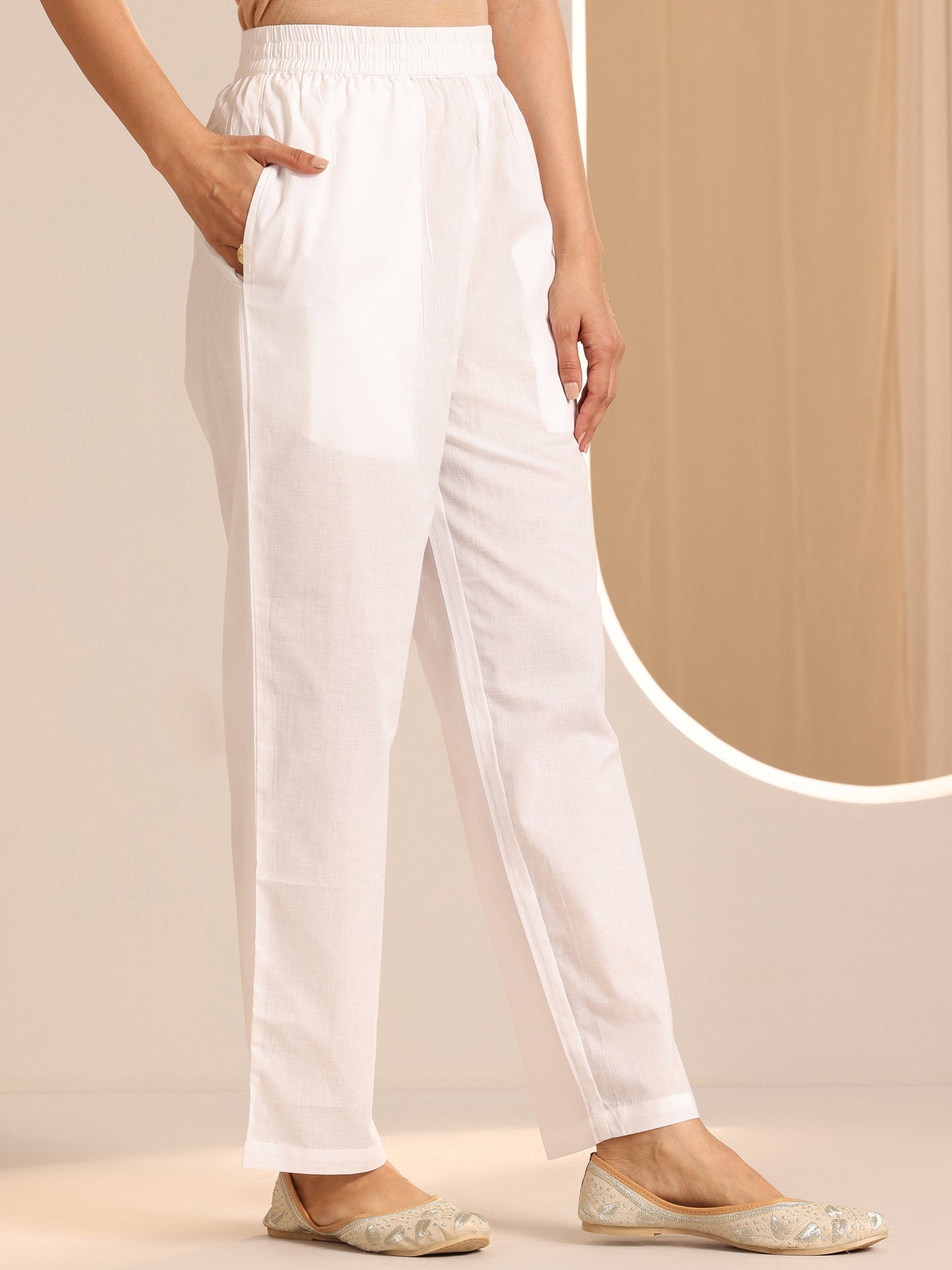 Lavender Yoke Design Cotton Straight Suit Set With Dupatta